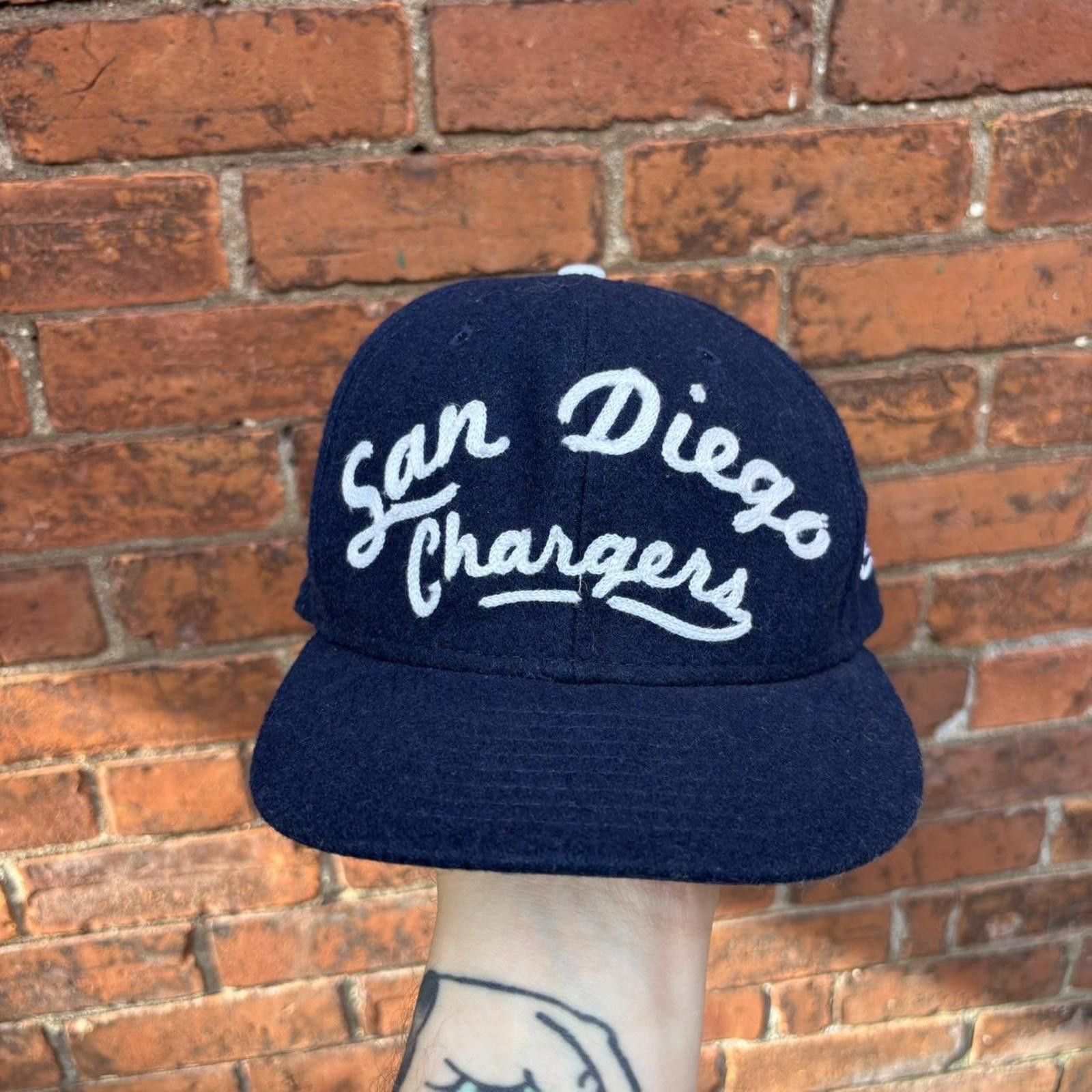 New Era San Diego chargers new era script wool hat 00s OS Size ONE SIZE - 1 Thumbnail