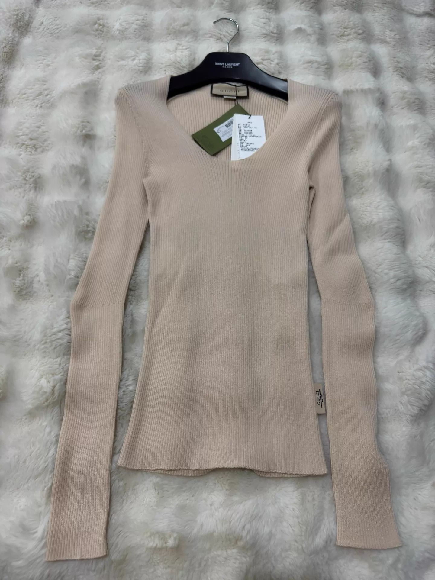 Gucci Gucci Crewneck Wool Stretch Knit Sweater S Unisex New With Tags Size S / US 4 / IT 40 - 1 Thumbnail