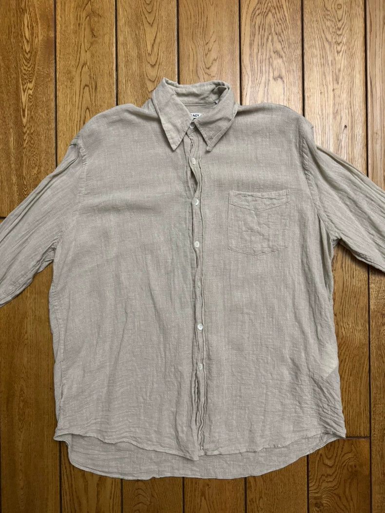Our Legacy Our Legacy size44 Flax shirt Size US S / EU 44-46 / 1 - 1 Thumbnail