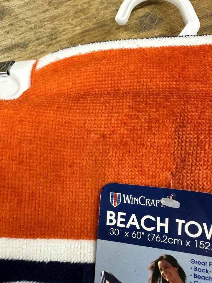 Designer Syracuse Orange Football Beach Towel Size ONE SIZE - 2 Thumbnail