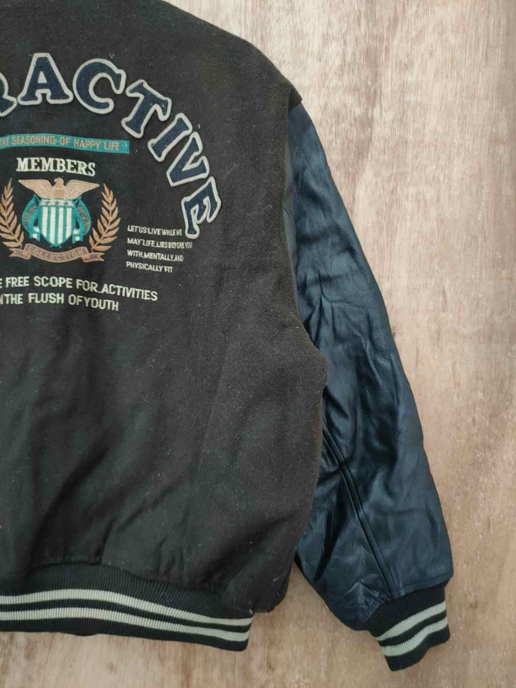 Japanese Brand MacHope Stadium wool varsity jacket vintage #4095 DLAL Size US L / EU 52-54 / 3 - 10 Thumbnail