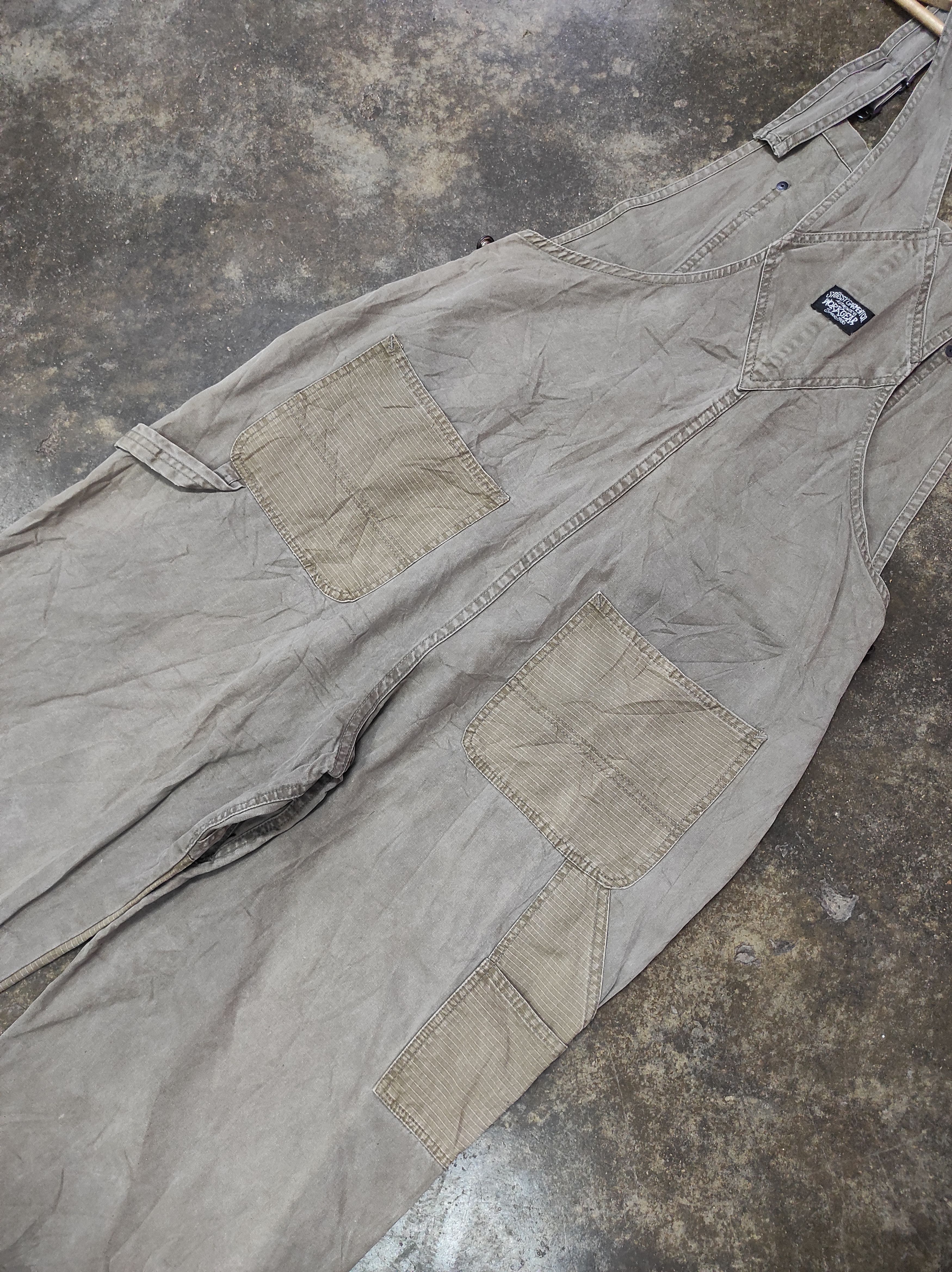 Stussy STUSSY GARMENT WORKGEAR MULTIPOCKET OVERALLS JUMPSUIT PANTS Size US 32 / EU 48 - 8 Thumbnail