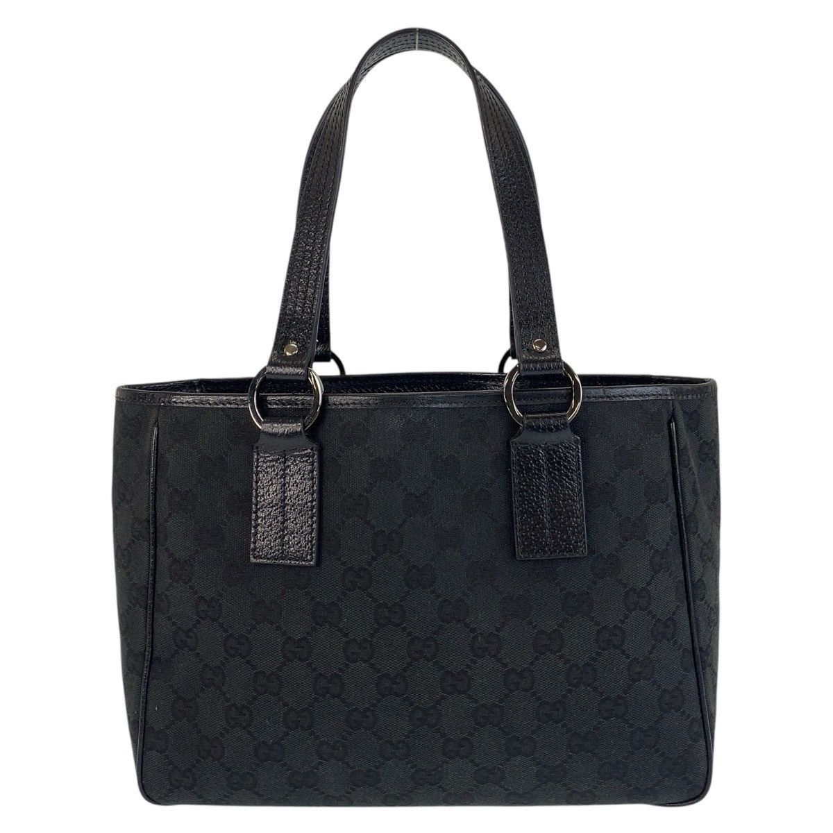 Gucci Gucci GG Canvas 2Way Tote Bag Canvas Shoulder Bag 113019 in Black, Women's