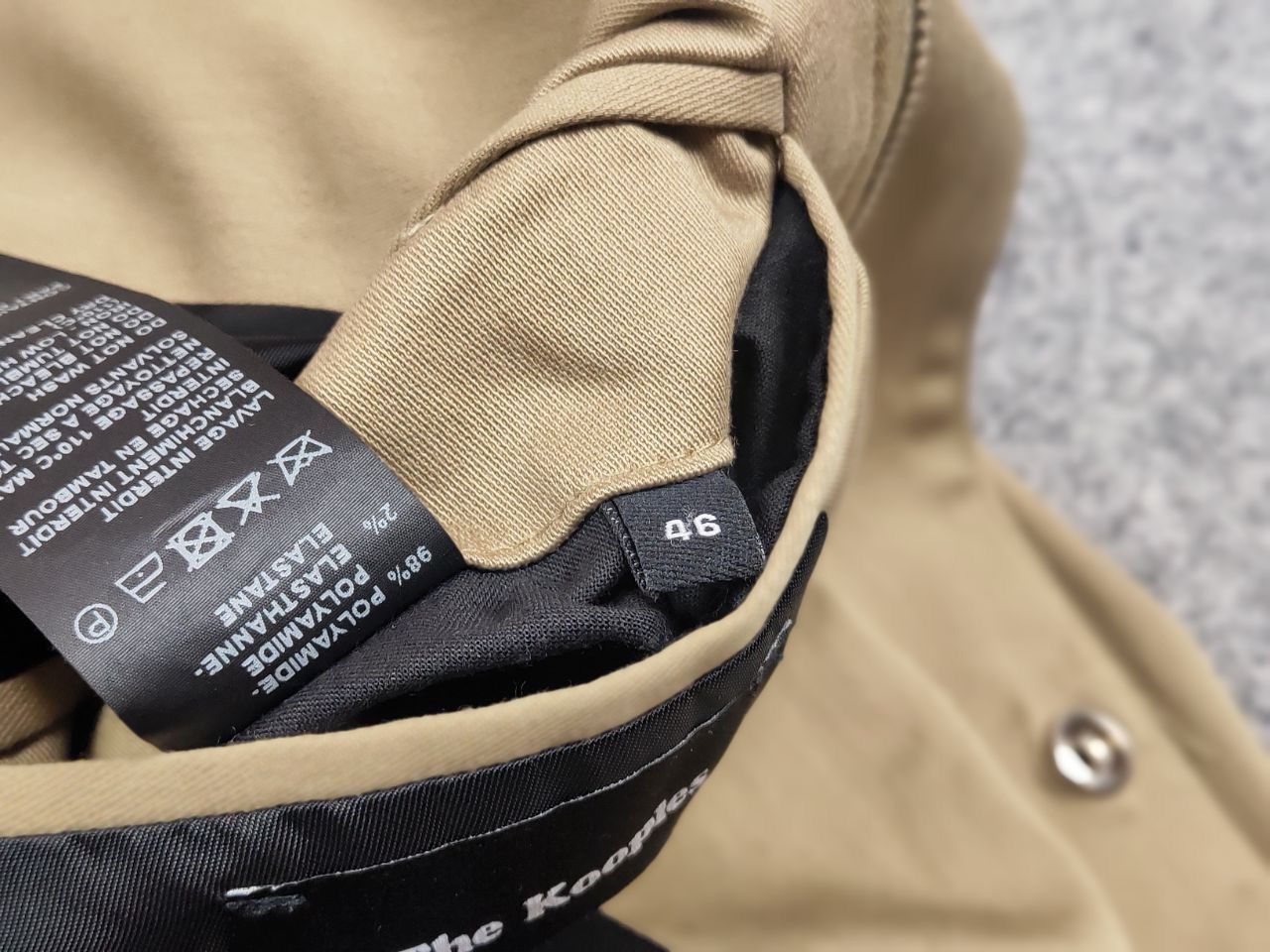 The Kooples The Kooples SS20 Cotton Full Zip Bomber MIlitary Jacket Size US S / EU 44-46 / 1 - 19 Thumbnail