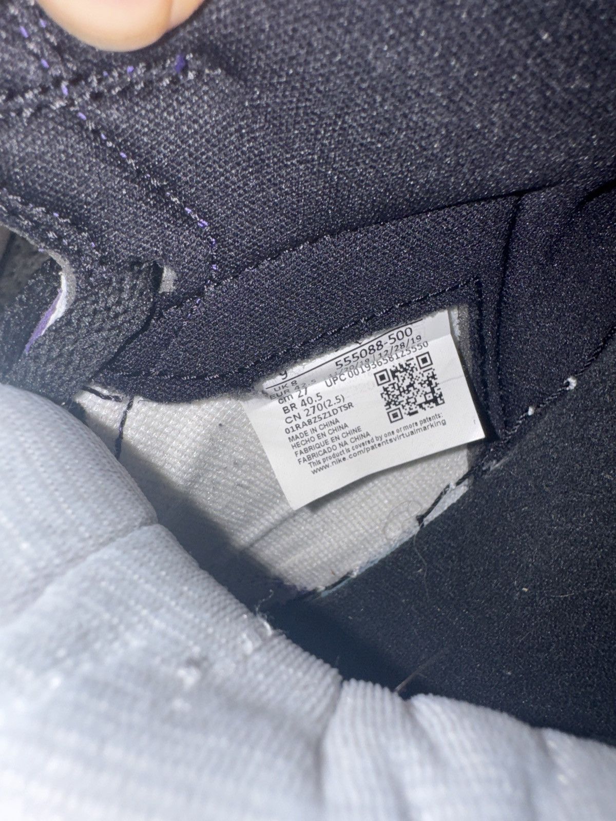 Jordan Brand Jordan 1 Court Purple Size US 9 / EU 42 - 6 Thumbnail