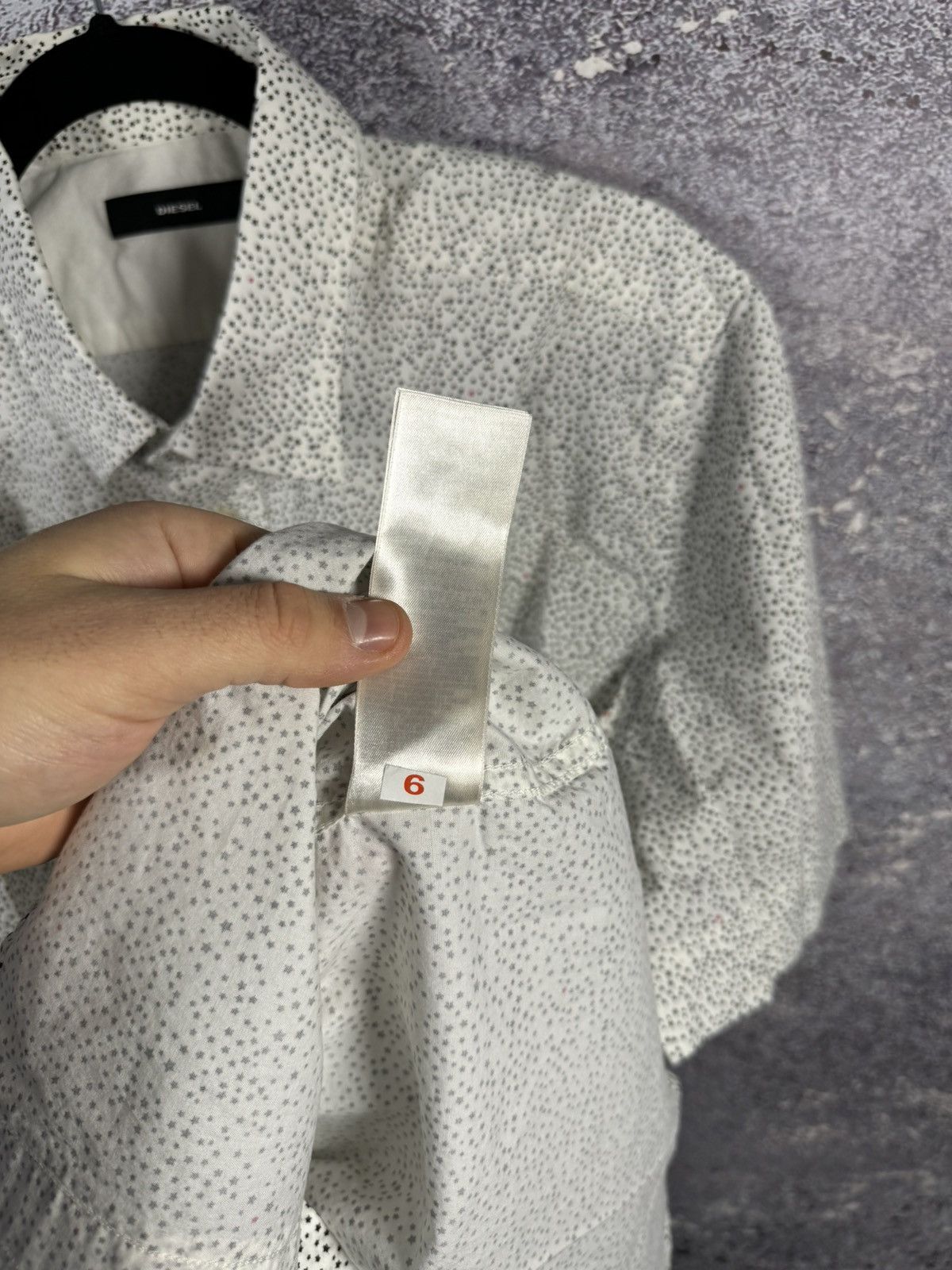 Diesel × Vintage Diesel Star Printer Shortsleeve Shirt Vintage XL size Size US XL / EU 56 / 4 - 14 Thumbnail