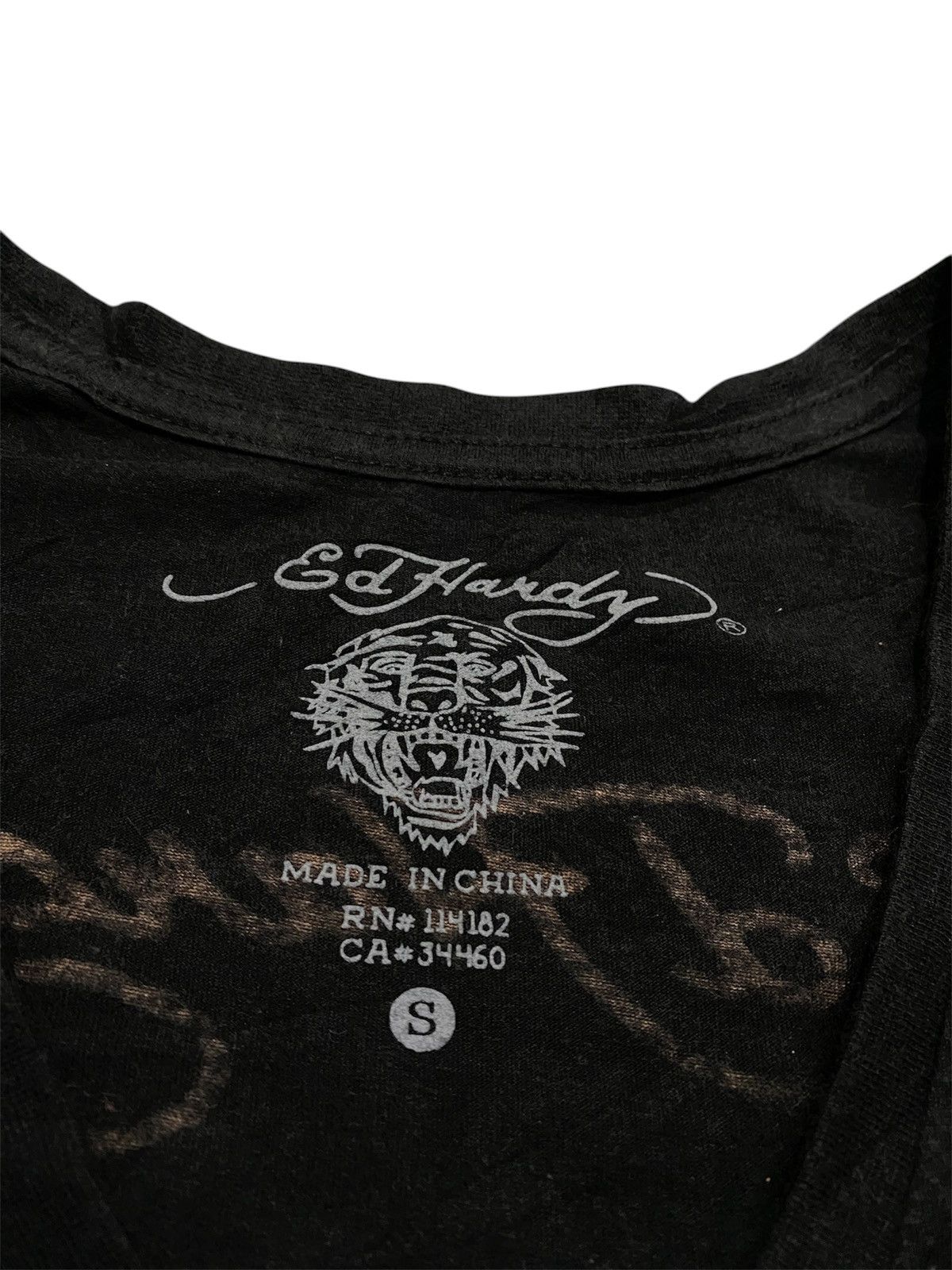 Ed Hardy Y2k Ed Hardy V-neck tshirt Size S / US 4 / IT 40 - 4 Thumbnail