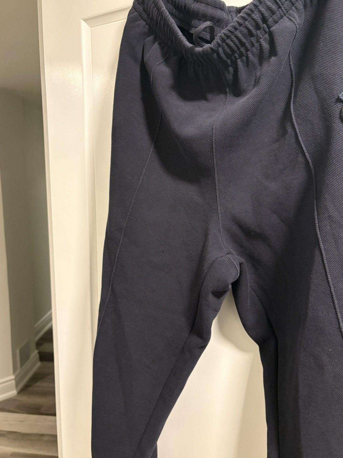 Lacoste Vintage Navy Lacoste Tapered Regular Fit Joggers Size US 30 / EU 46 - 5 Thumbnail