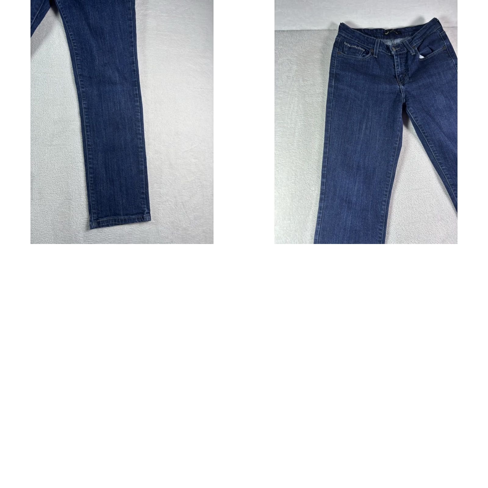 Levi's Levi'S Jeans Womens 8 Blue Women Size 29x30 Mid Rise Skinny Dark Wash Denim Size 30" / US 8 / IT 44 - 10 Thumbnail