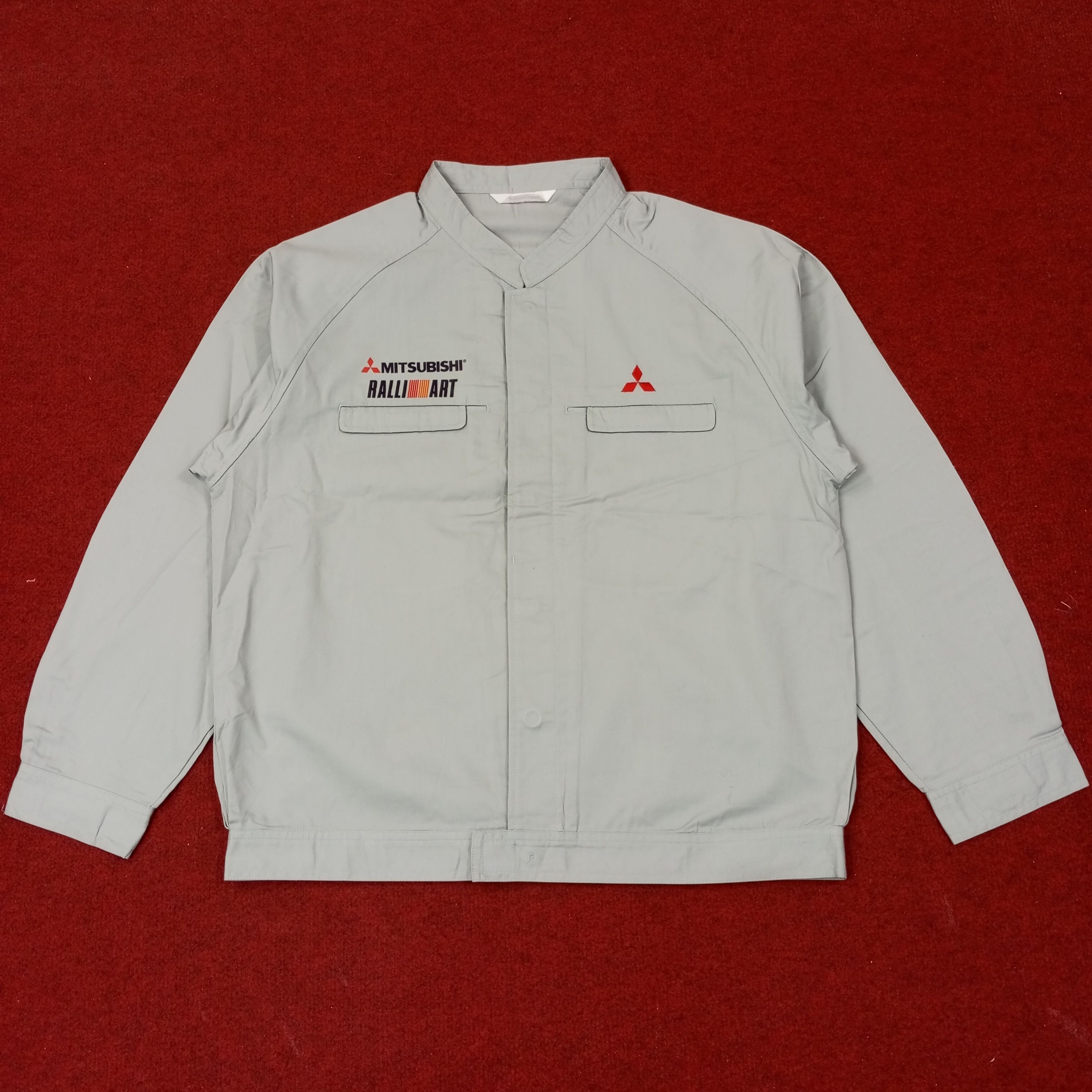 Vintage Mitsubishi Ralli Art Workwear Custom Jacket c247n3 Size US M / EU 48-50 / 2 - 3 Thumbnail