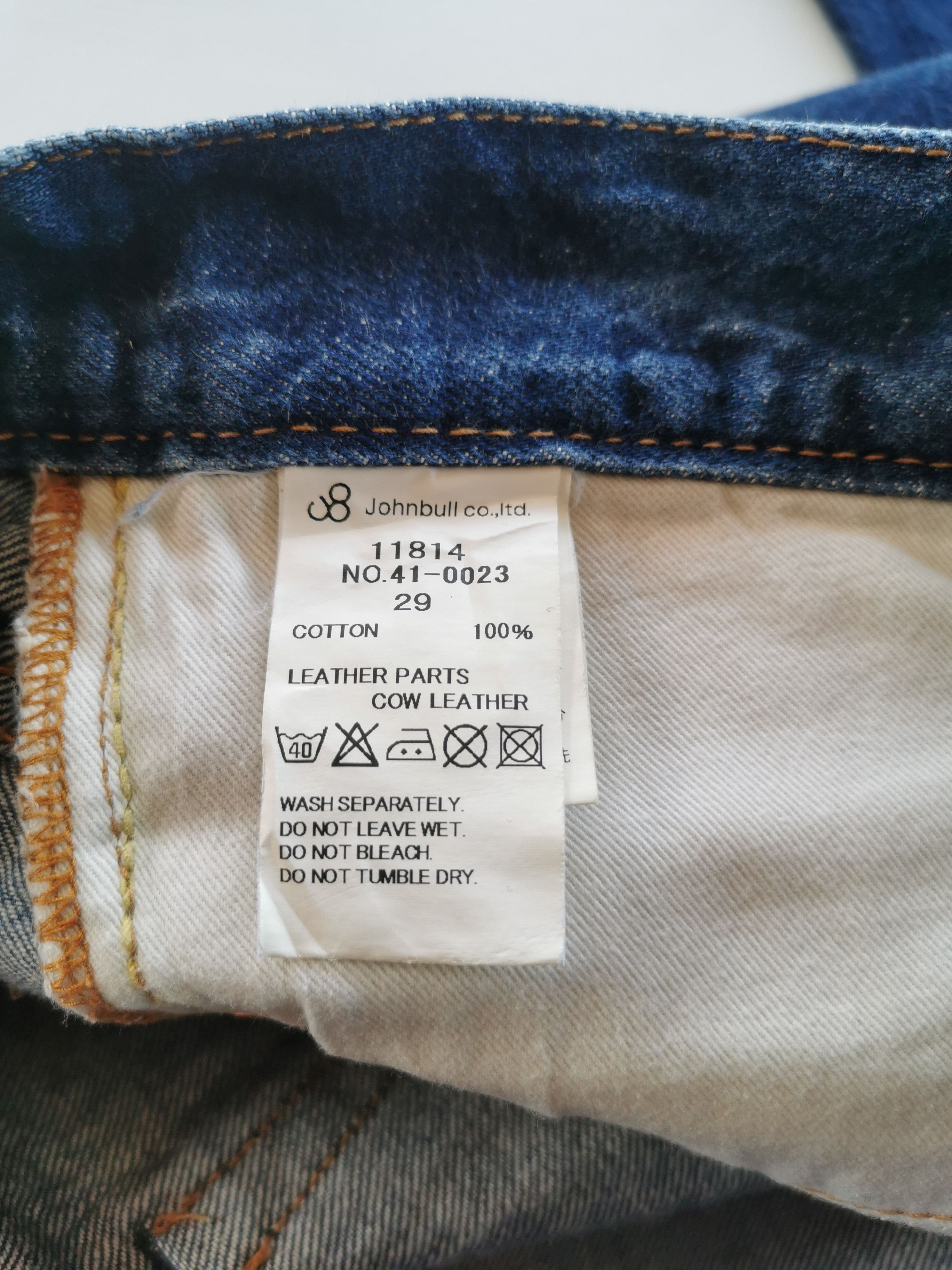 Johnbull Vintage Johnbull Selvedge Denim Jeans Size US 30 / EU 46 - 4 Thumbnail