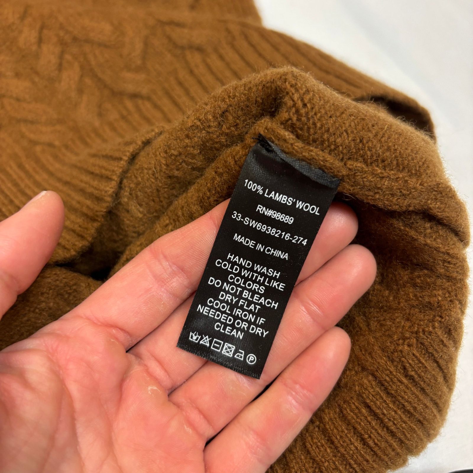 Todd Snyder Todd Snyder Lambswool Cable Knit Sweater Men's Medium Size US M / EU 48-50 / 2 - 7 Thumbnail