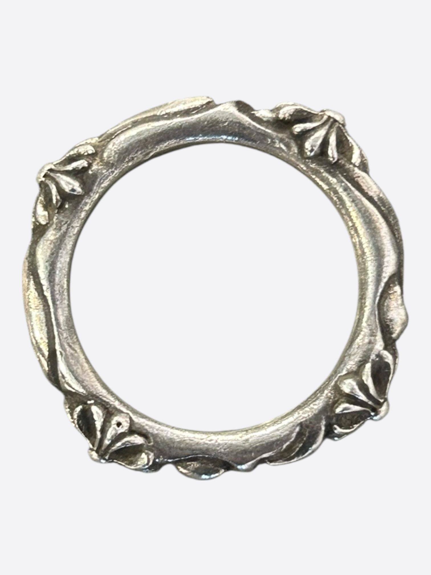 Chrome Hearts Chrome Hearts Silver SBT Plus Cross Ring Size ONE SIZE - 8 Thumbnail