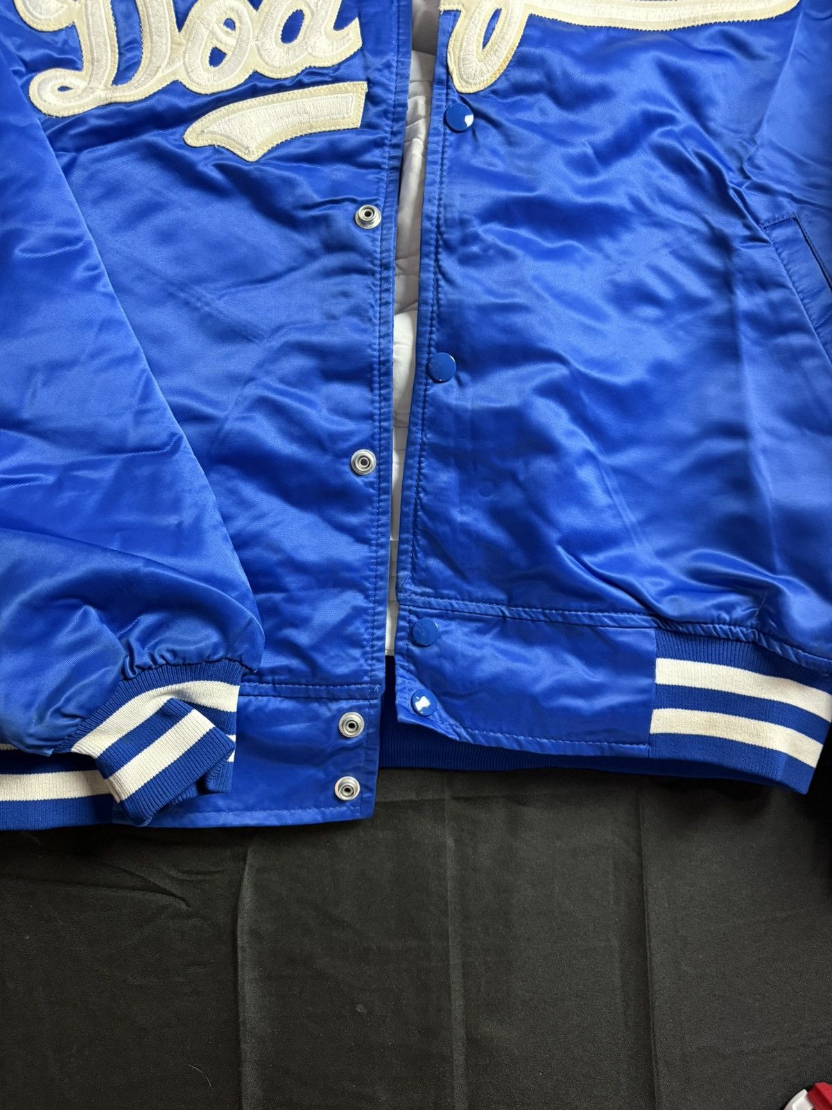 Starter Extremely Rare 90s LA Dodgers Bomber Jacket By Starter XXL Size US XXL / EU 58 / 5 - 8 Thumbnail