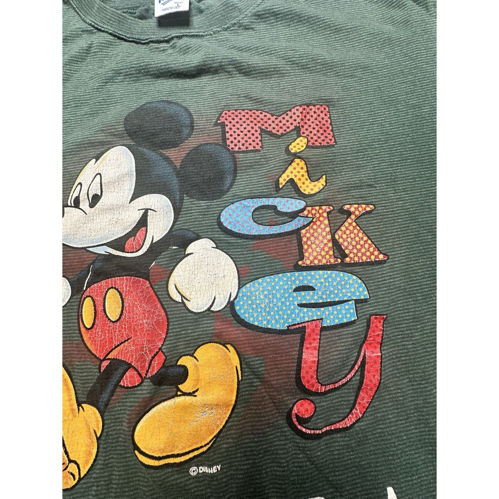 Velva Sheen Vintage 1980’s Florida Mickey Mouse Shirt Adult Size Large Size US L / EU 52-54 / 3 - 6 Thumbnail