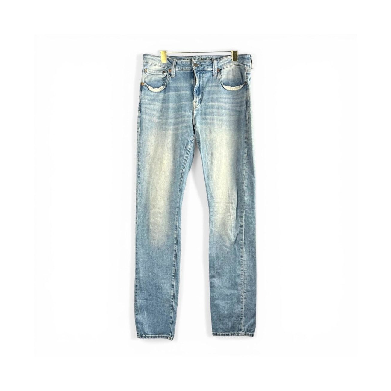 American Eagle Outfitters American Eagle Ne(X)t Level Flex Slim Straight Jeans 34x34 Size US 34 / EU 50 - 1 Thumbnail