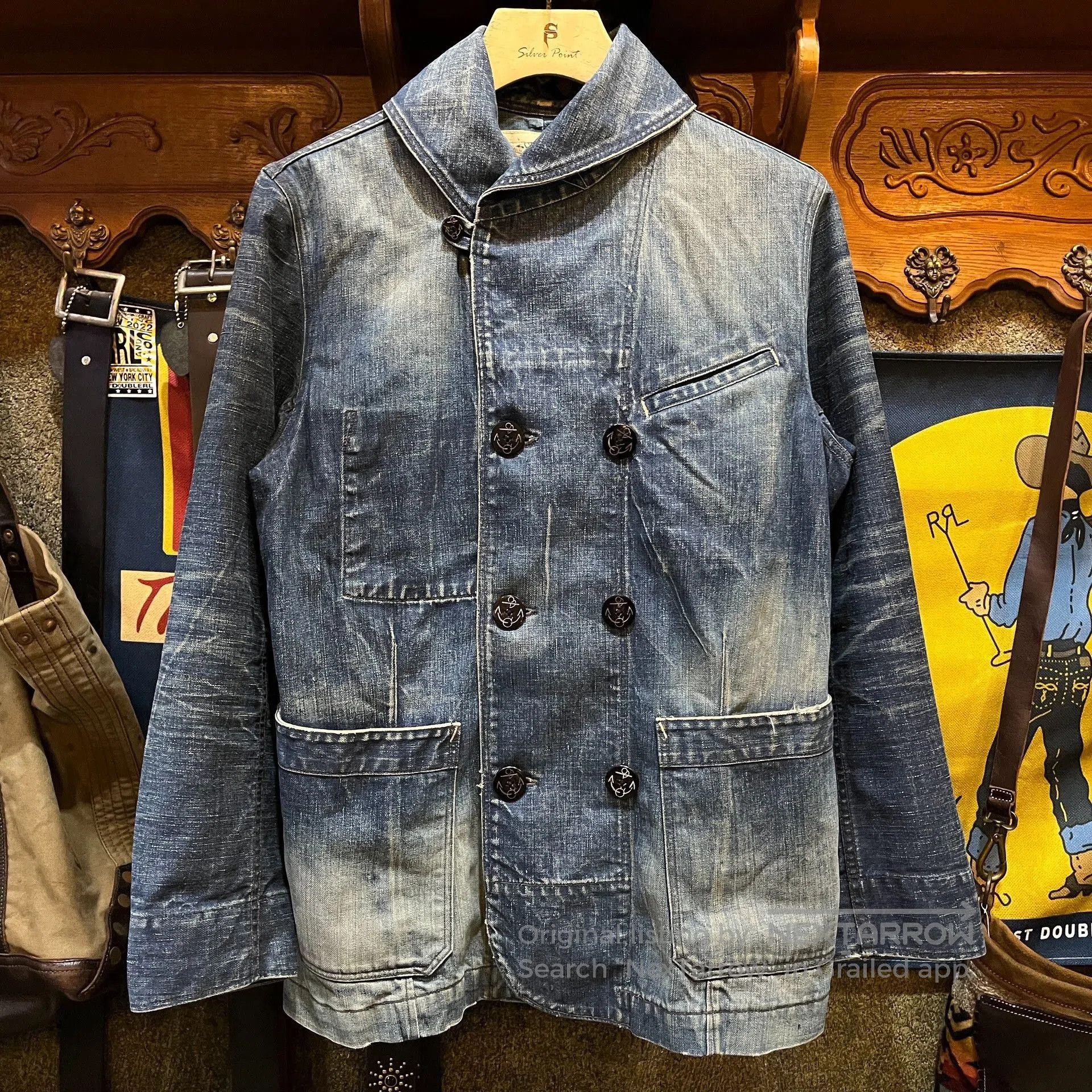 RRL Ralph Lauren RRL Vintage Navy Double. Size US M / EU 48-50 / 2 - 1 Thumbnail