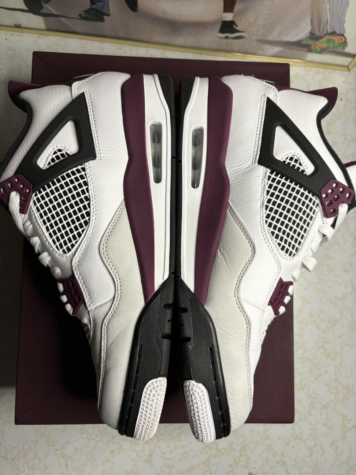 Jordan Brand Jordan Retro 4 “PSG” Size US 10 / EU 43 - 3 Thumbnail