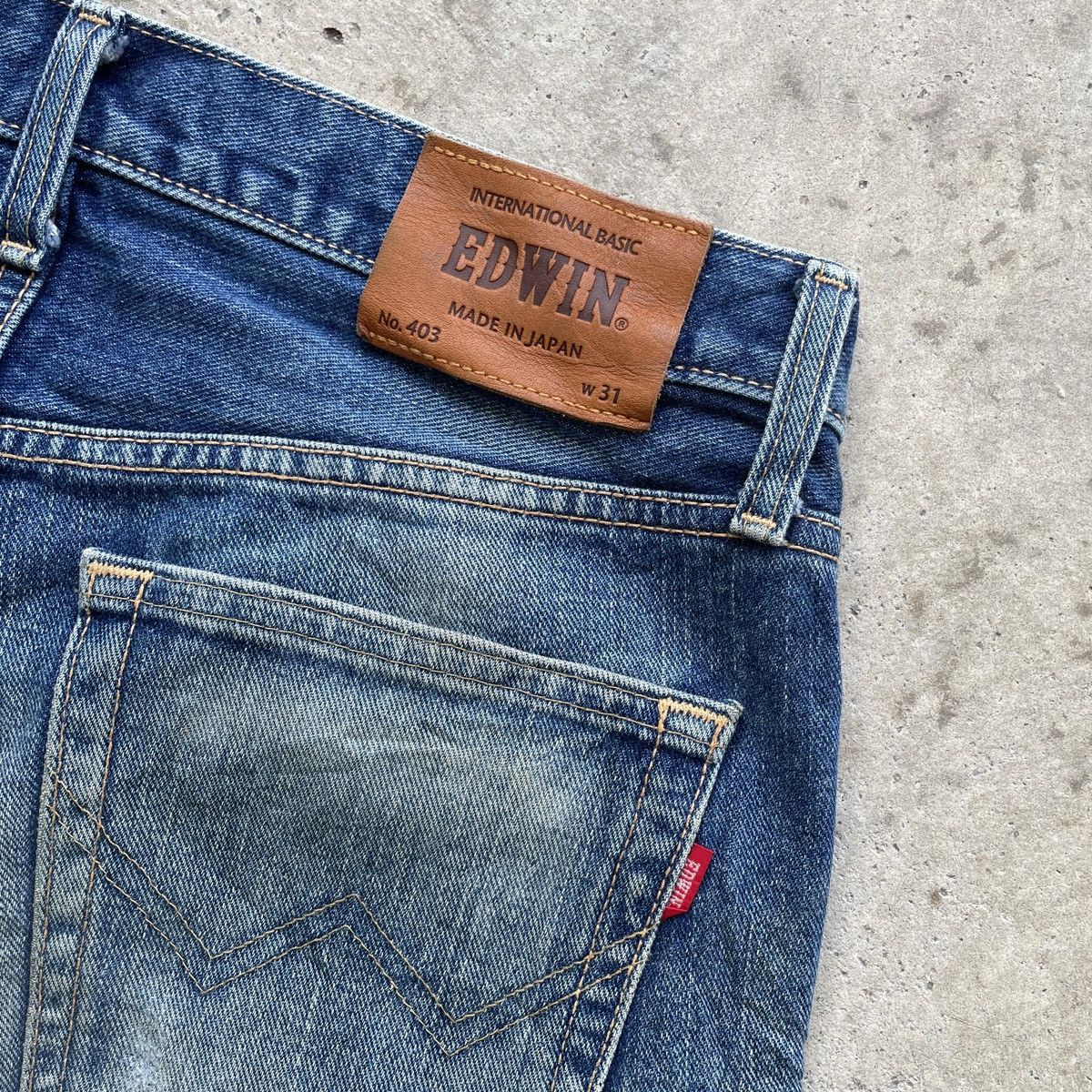 Edwin Vintage Edwin Jeans MudWash Ripped Faded Denim Pants W32 Size US 32 / EU 48 - 9 Thumbnail
