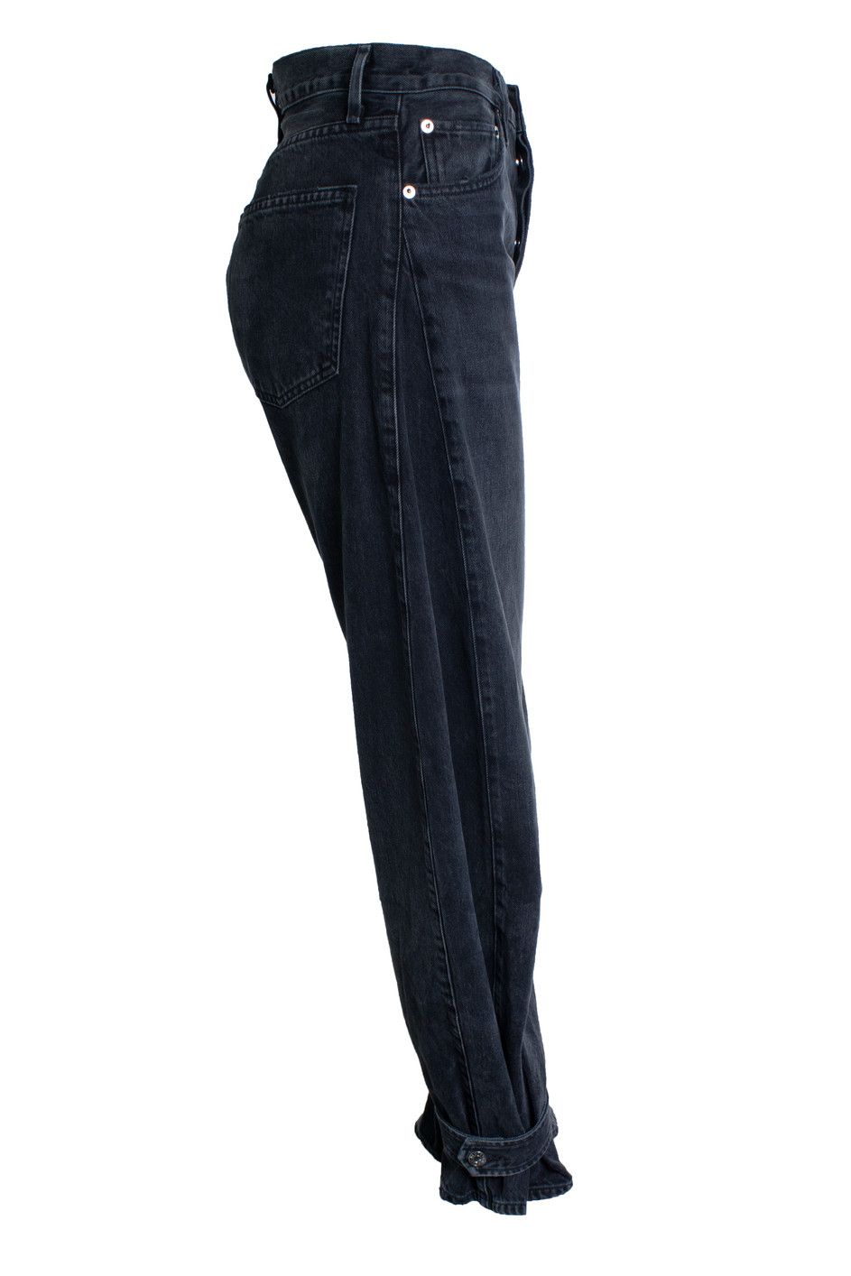 Agolde Agolde, Cleo jeans in black Size 26" / US 2 / IT 38 - 3 Thumbnail