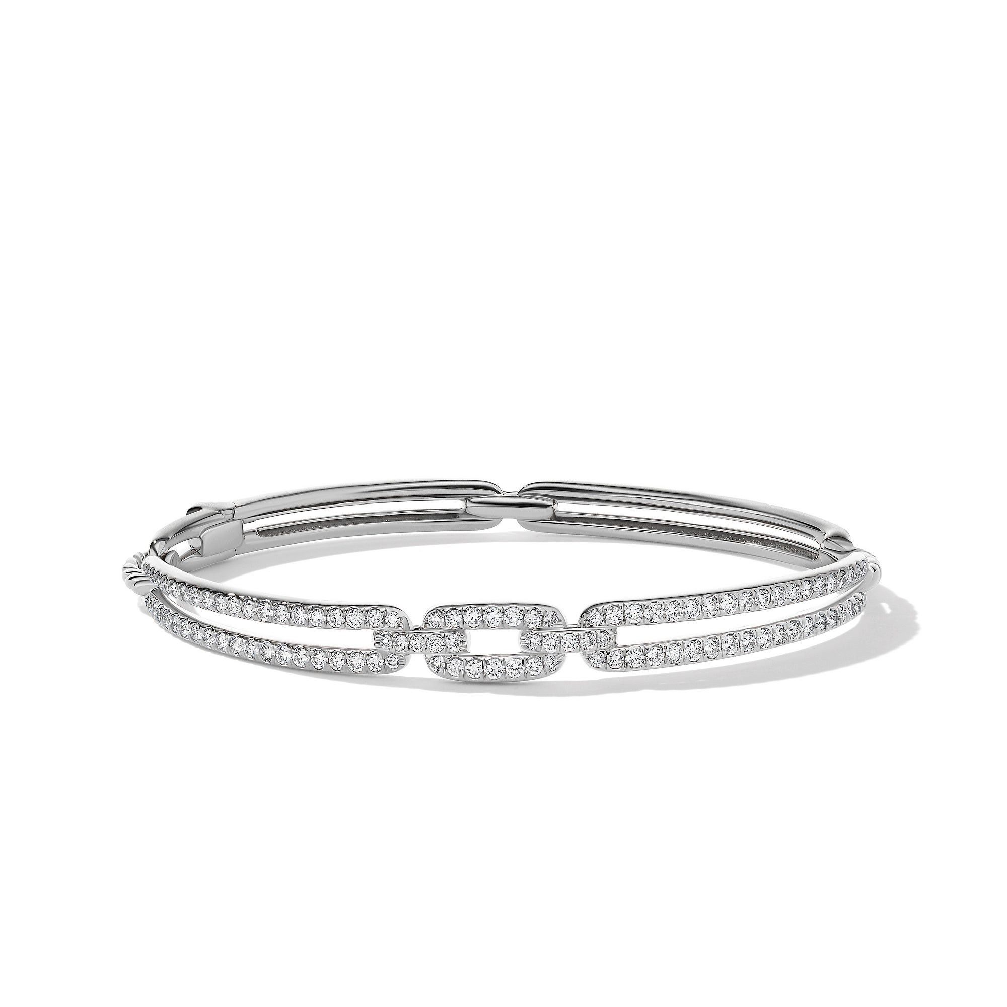 David Yurman o1w1db10325 B17111D Bracelet in 18K White Gold with Diamond Size ONE SIZE - 1 Thumbnail