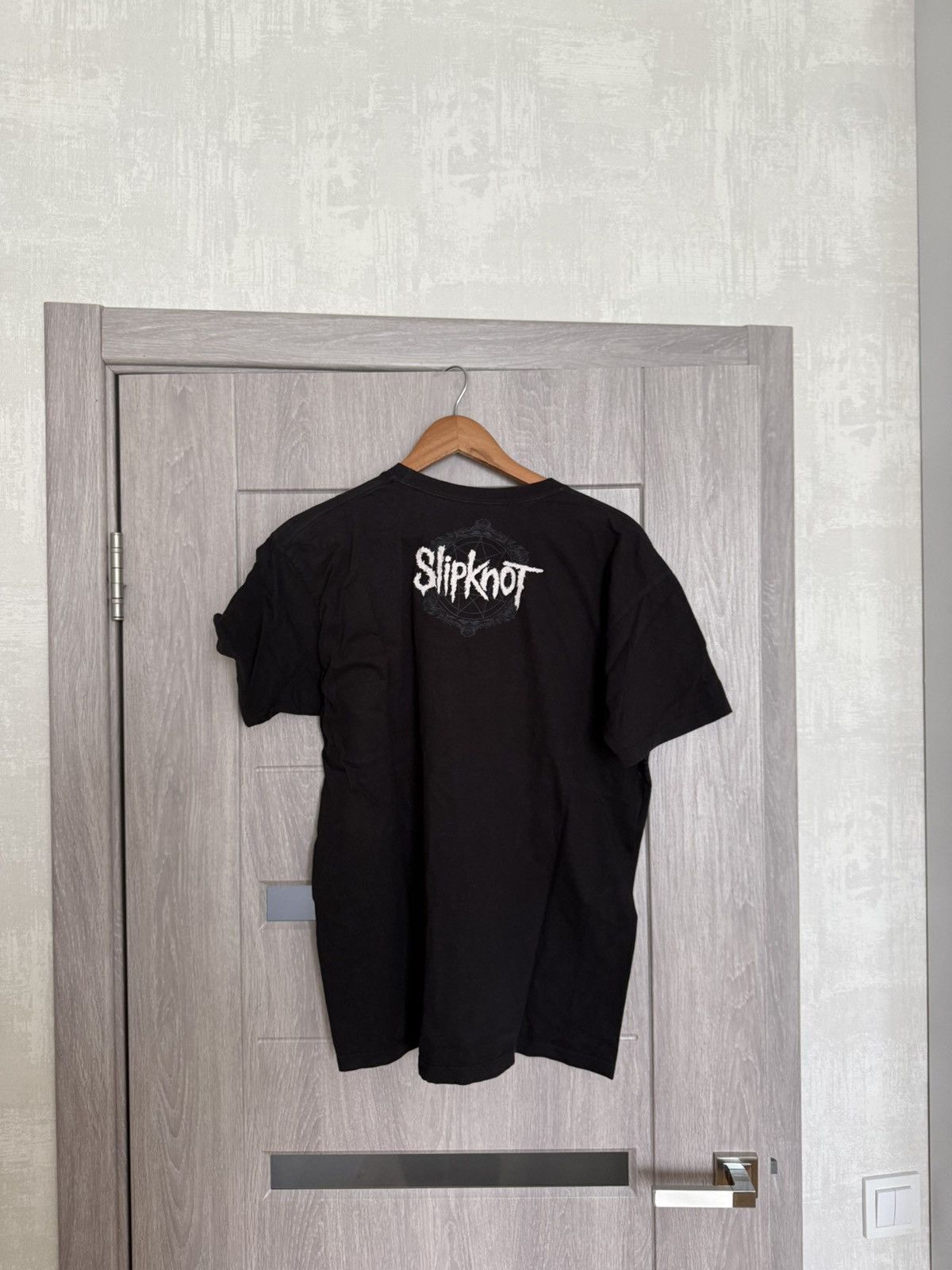 Slipknot Vintage Slipknot Overprinted Black Cotton T- Shirt Size US L / EU 52-54 / 3 - 7 Thumbnail