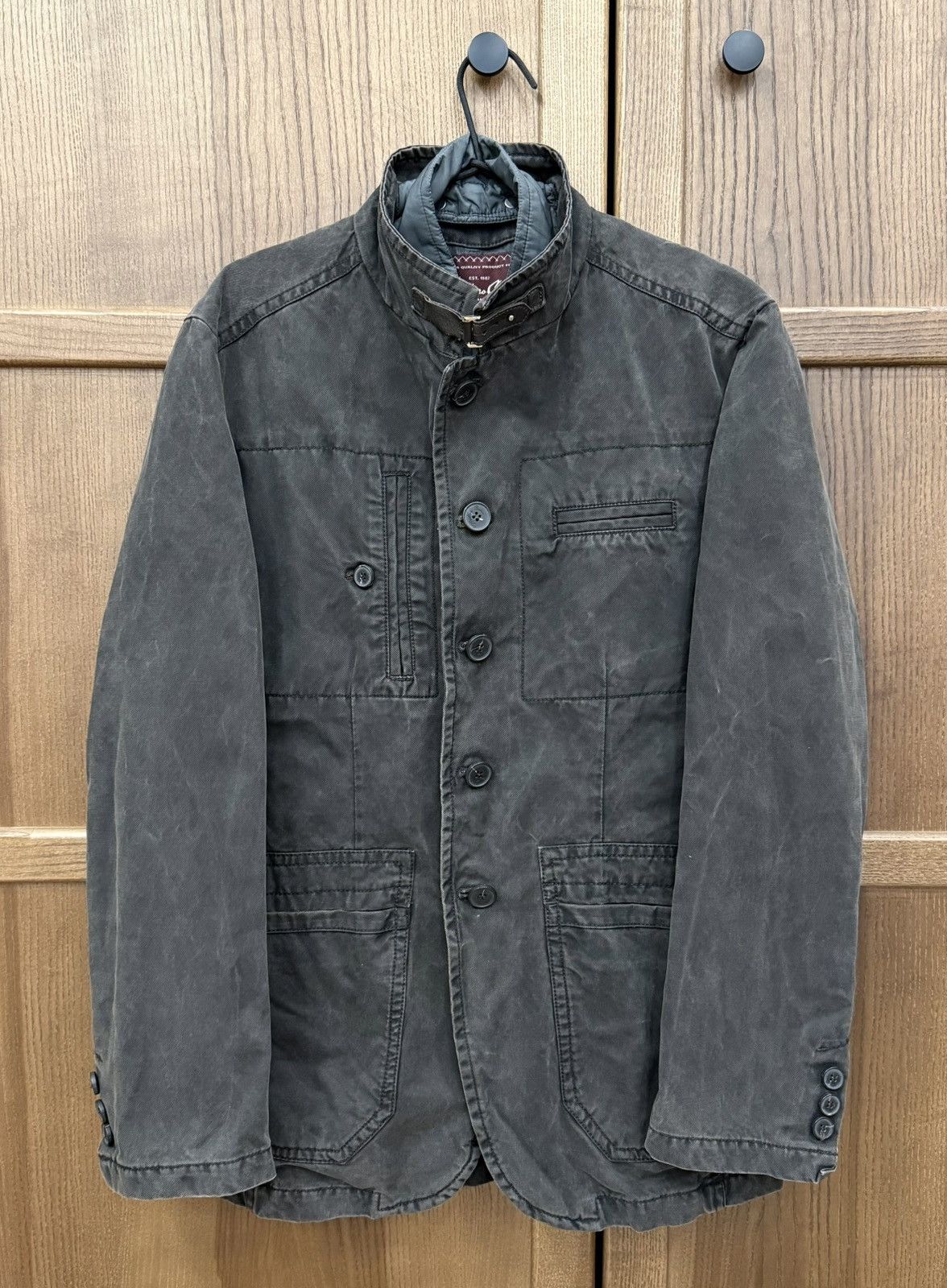 Marlboro Classics Gray Green Coat Jacket