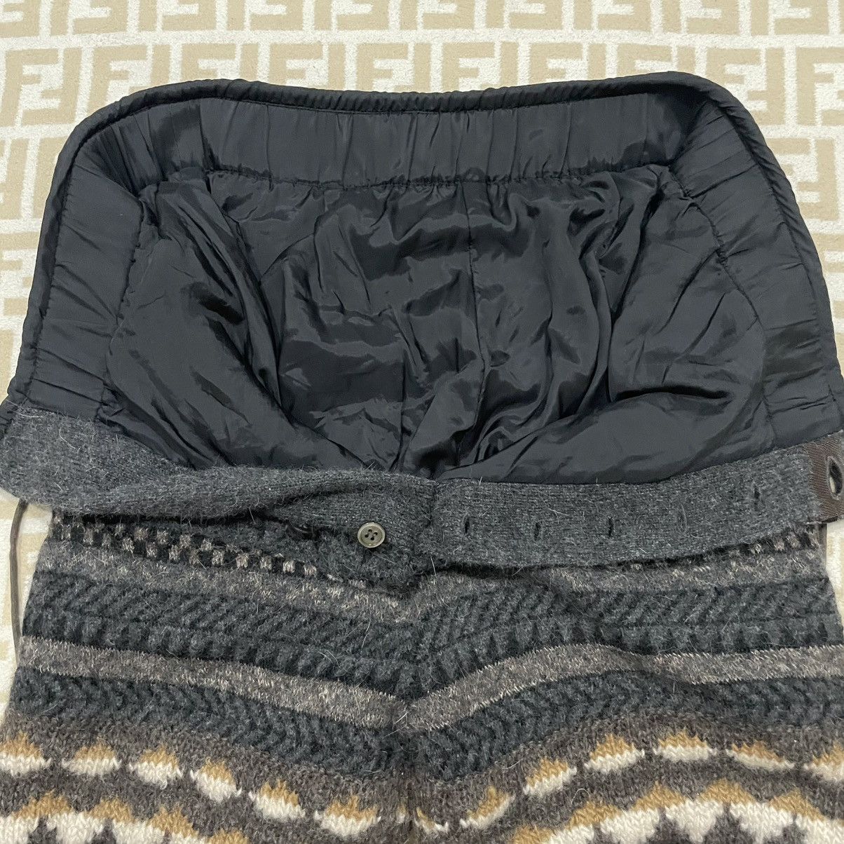 Sacai × Vintage Sacai Wool Shorts Size US 32 / EU 48 - 5 Thumbnail