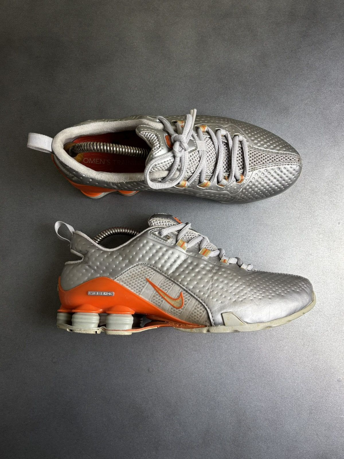 Nike × Vintage 2004 Nike Shox Energia Training Sneakers 2000s 308884-012 7 Size US 7 / IT 37 - 5 Thumbnail