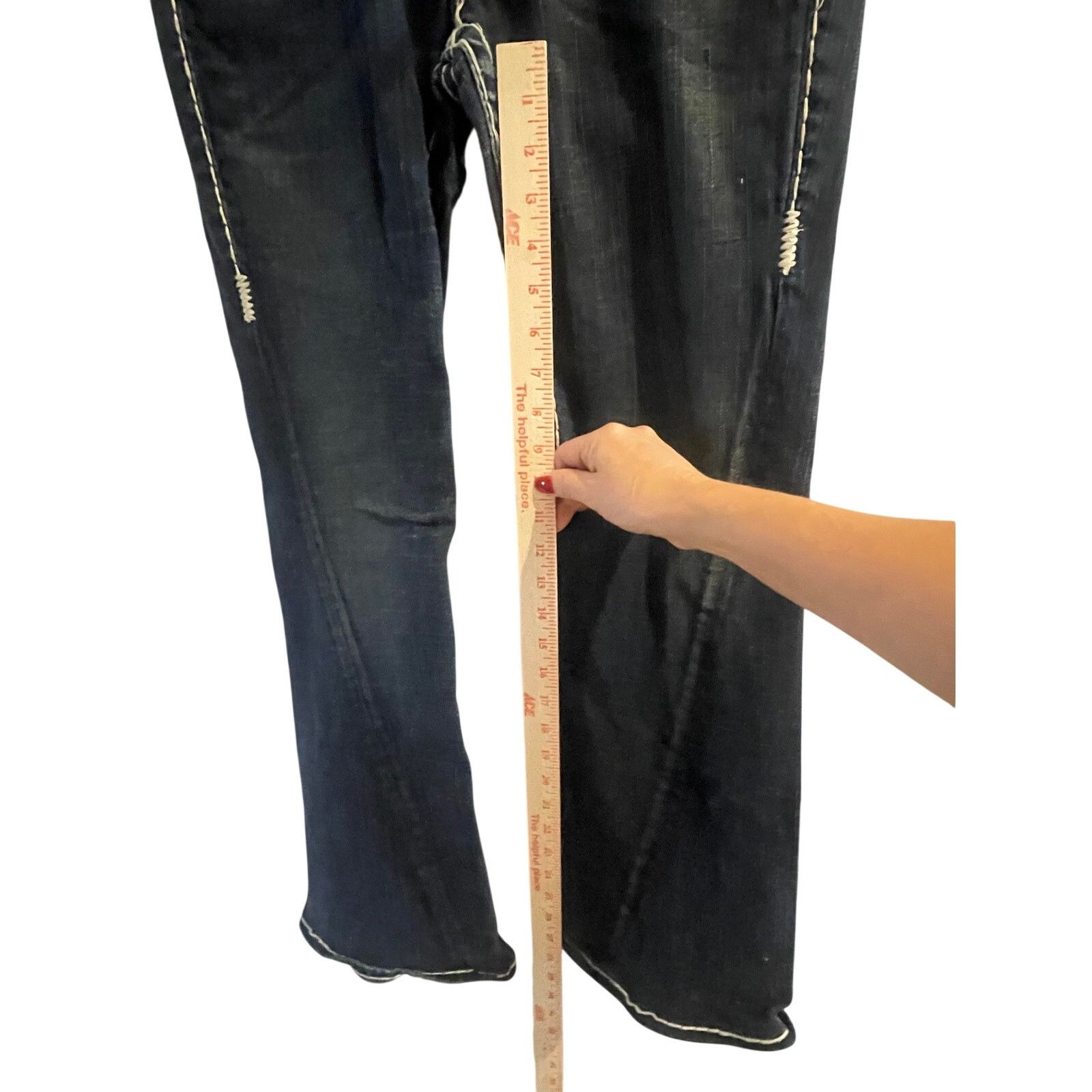 True Religion True Religion Joey Super T Bootcut Jeans Size 28 Size 28" / US 6 / IT 42 - 8 Thumbnail