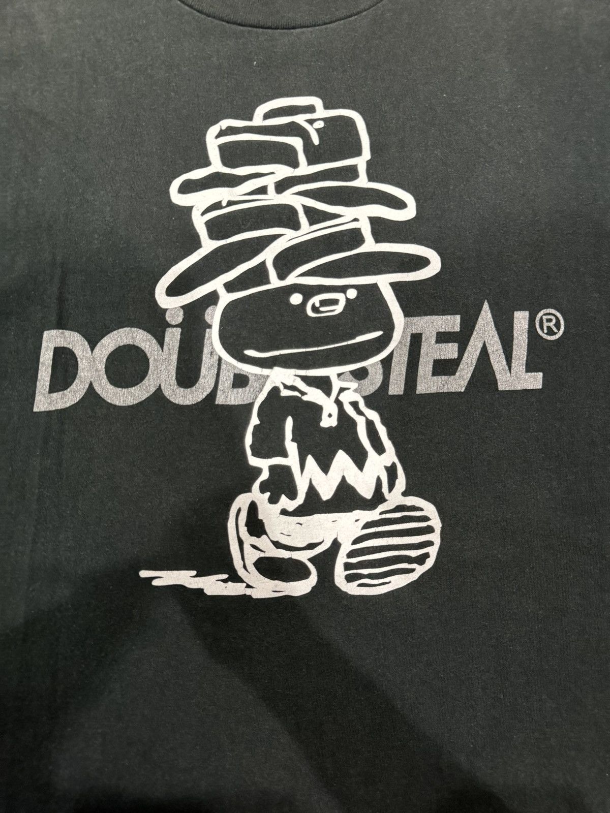 Japanese Brand DOUBLE STEAL “All our dreams can come true” black shirt Size US L / EU 52-54 / 3 - 2 Thumbnail