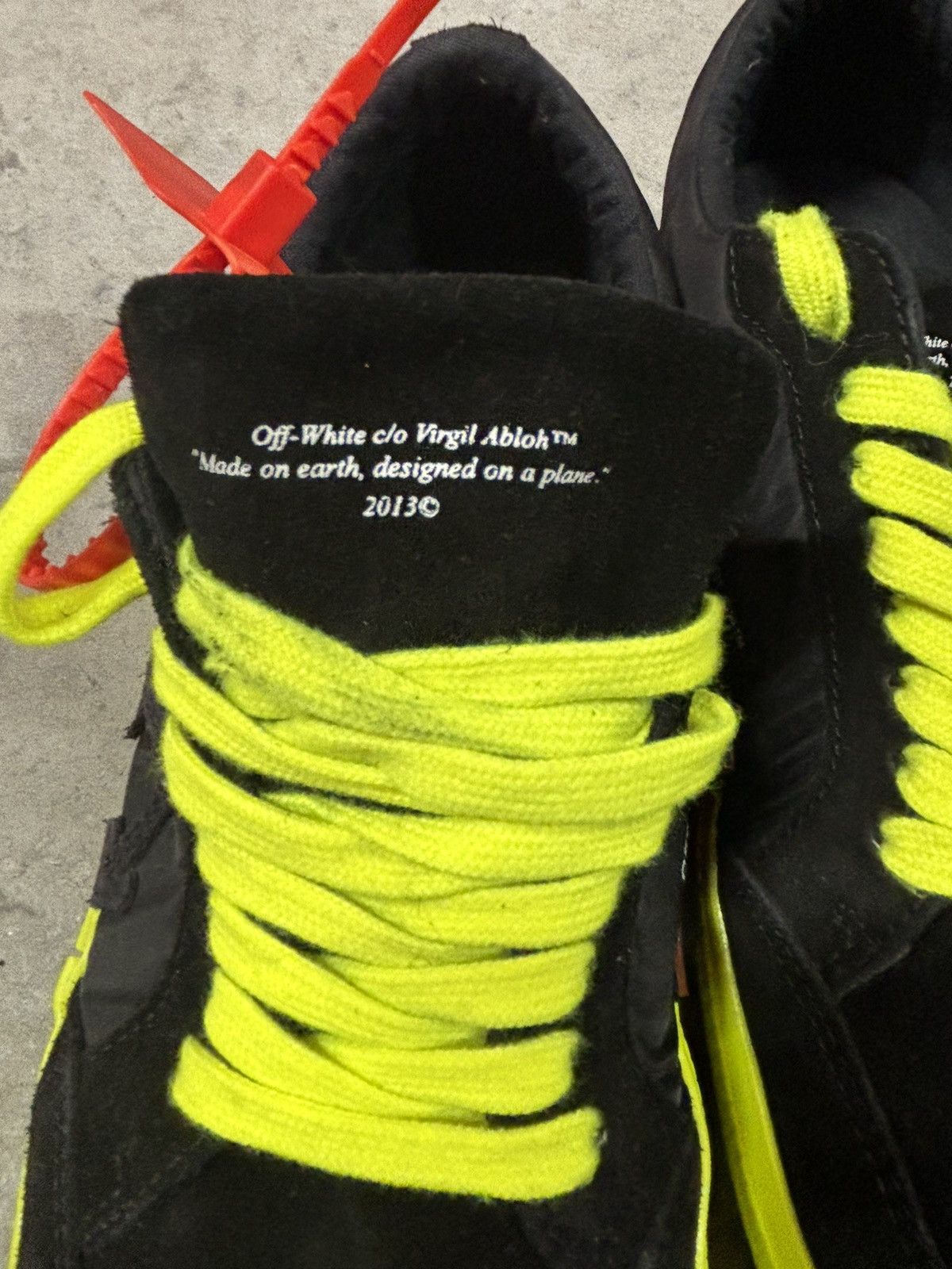 Off-White Low black off white sneakers Size US 8 / EU 41 - 2 Thumbnail