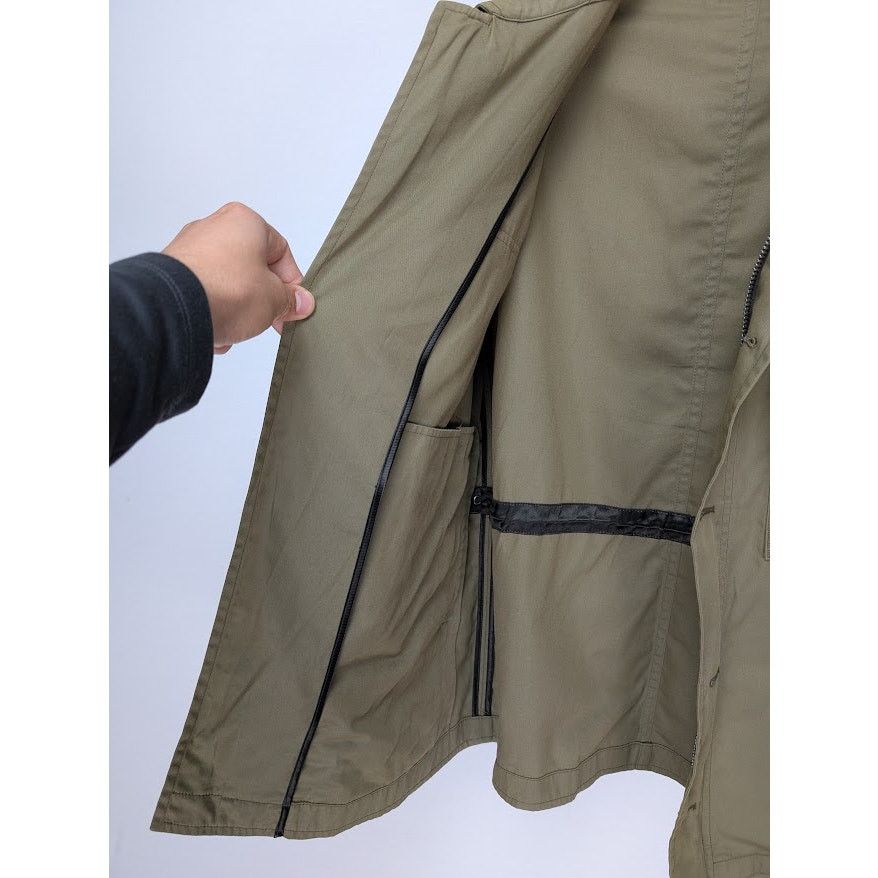 Tom Ford o1rshd1 CC20 Twill Lightweight Field Jacket in Sage Size US M / EU 48-50 / 2 - 13 Thumbnail