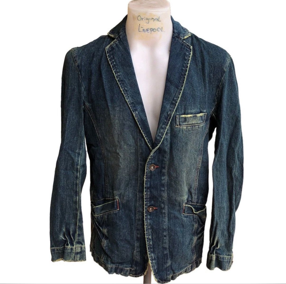Vintage Nylaus Jeans Denim Jacket 90s