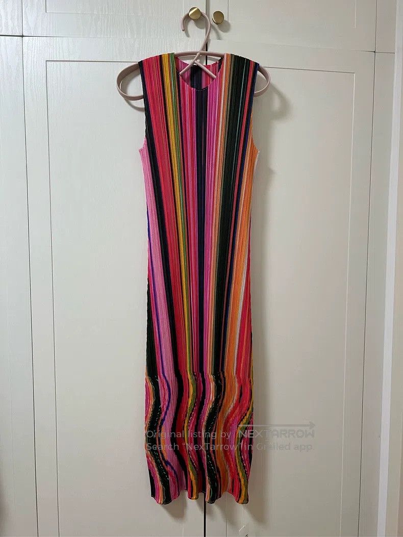Issey Miyake Issey Miyake Rainbow Dress Size XL / US 12-14 / IT 48-50 - 3 Thumbnail