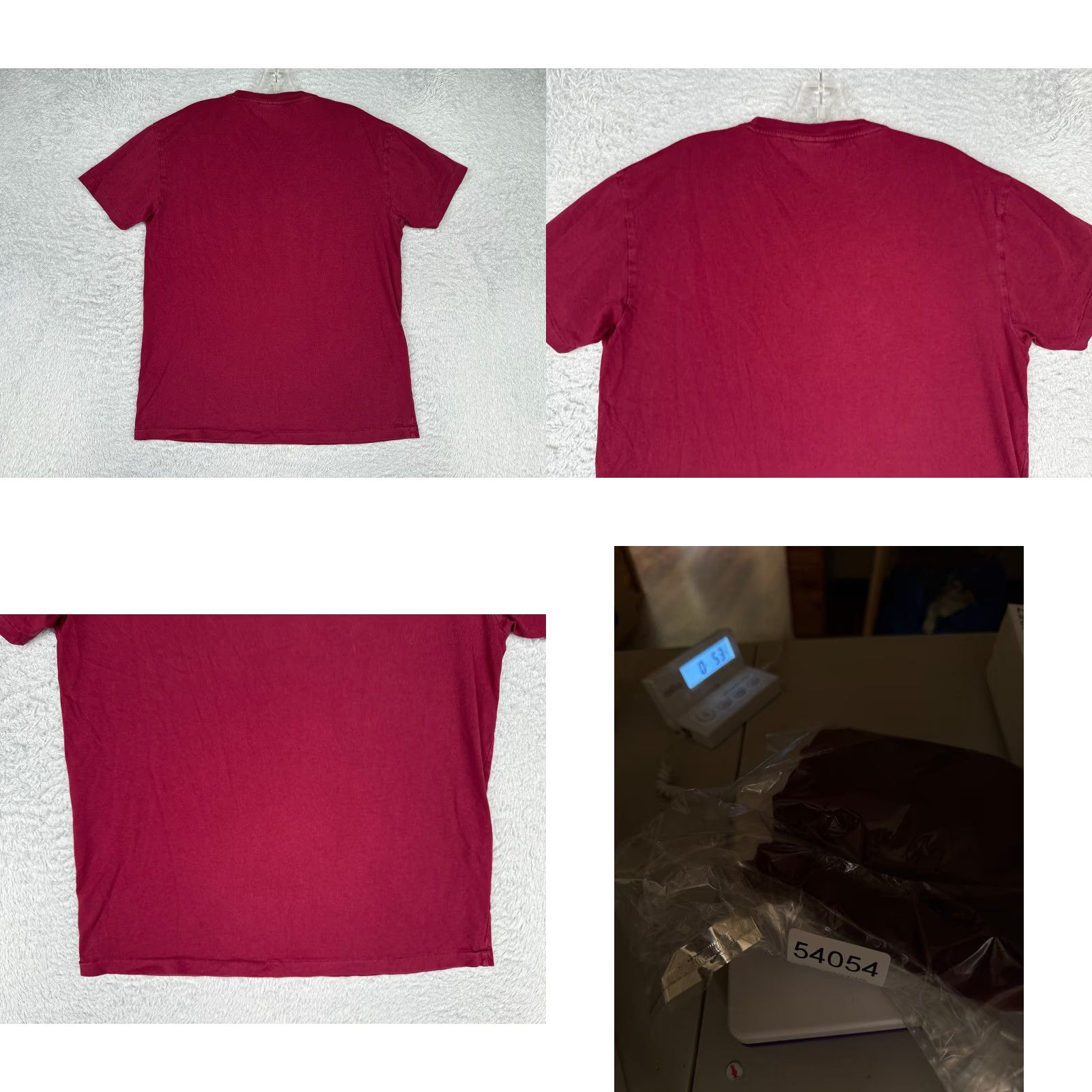 Ralph Lauren VINTAGE Polo Ralph Lauren Shirt Men Small Red Crew Neck Short Sleeve 100% Cotton READ Size US S / EU 44-46 / 1 - 9 Thumbnail