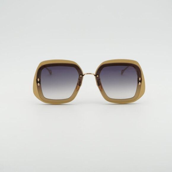 Isabel Marant Isabel Marant IM 0047/S 0DYG 9O Sunglasses Yellow Geometric Size ONE SIZE - 7 Thumbnail