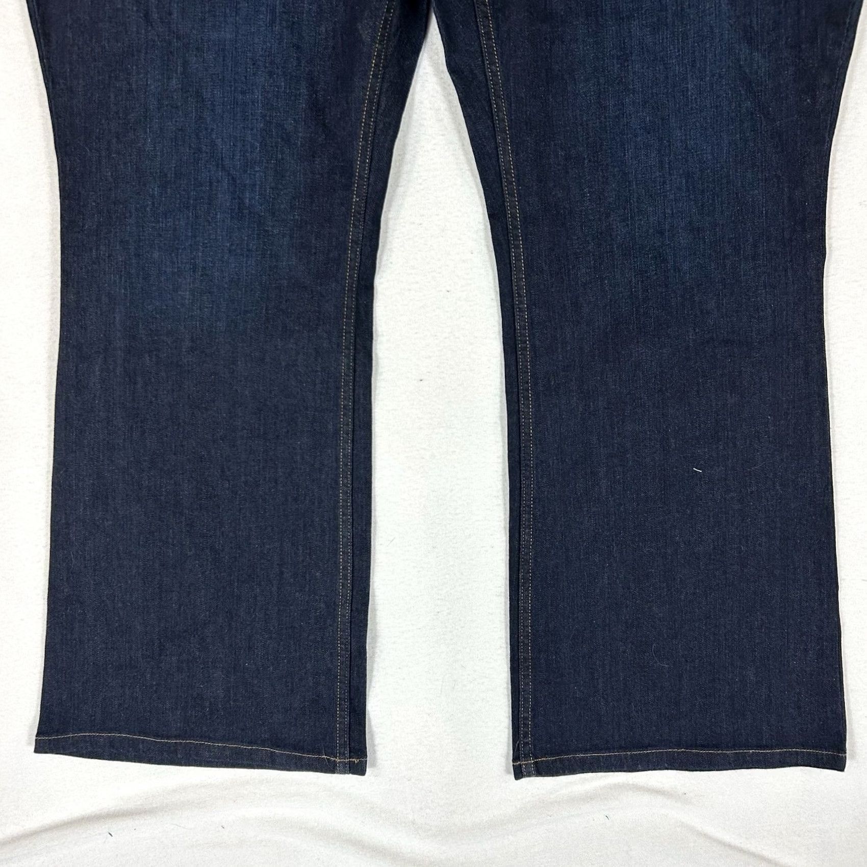 Denime Duluth Duluthflex Boot Cut Jeans Womens 24W x 31 Dark Blue Denim NWT Size 42" / US 20 - 3 Thumbnail