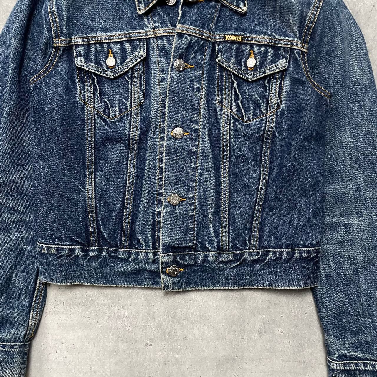 Diesel Vintage 90s Diesel Denim Trucker Jacket Women’s Blue Size M Size M / US 6-8 / IT 42-44 - 11 Thumbnail