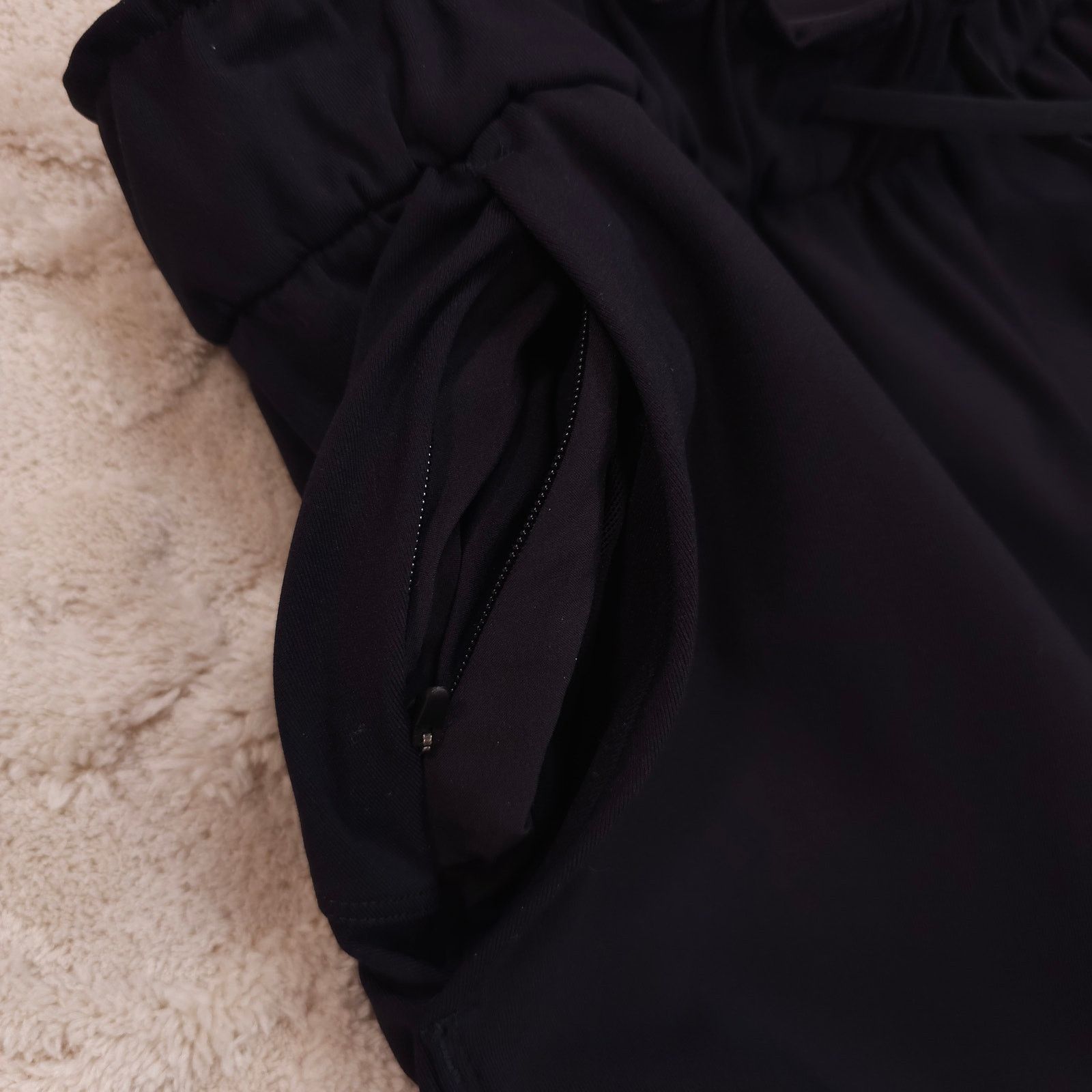 Lululemon Lululemon Stretch High-Rise Jogger Shorter Length Black Sz 6 Size 28" / US 6 / IT 42 - 9 Thumbnail