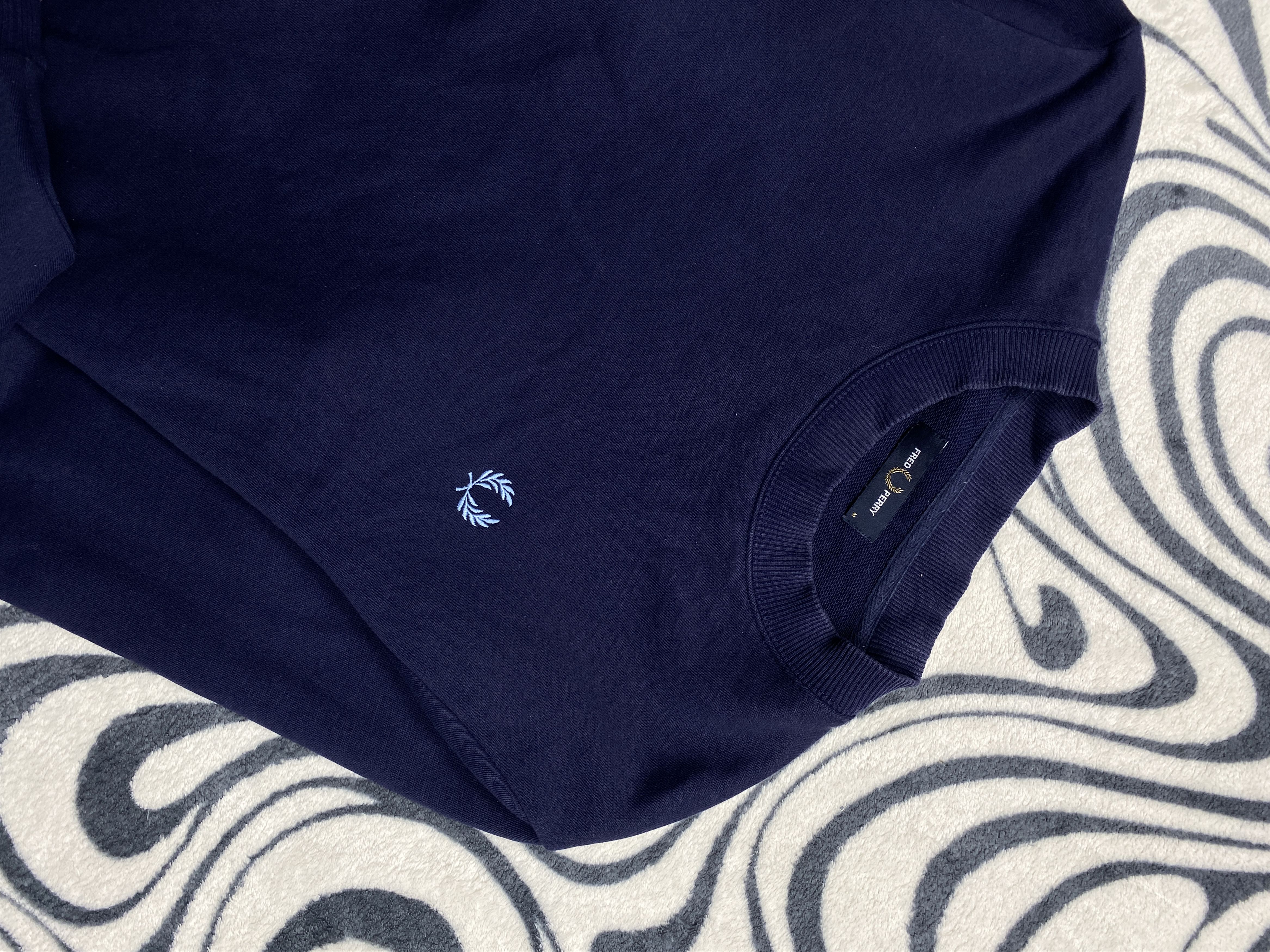 Fred Perry × Vintage Fred Perry Vintage Mens Sweatshirt Size US M / EU 48-50 / 2 - 2 Thumbnail