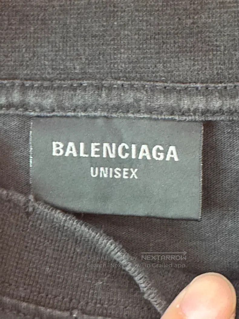 Balenciaga Balenciaga Blended Round Neck Short Sleeve Size US S / EU 44-46 / 1 - 3 Thumbnail