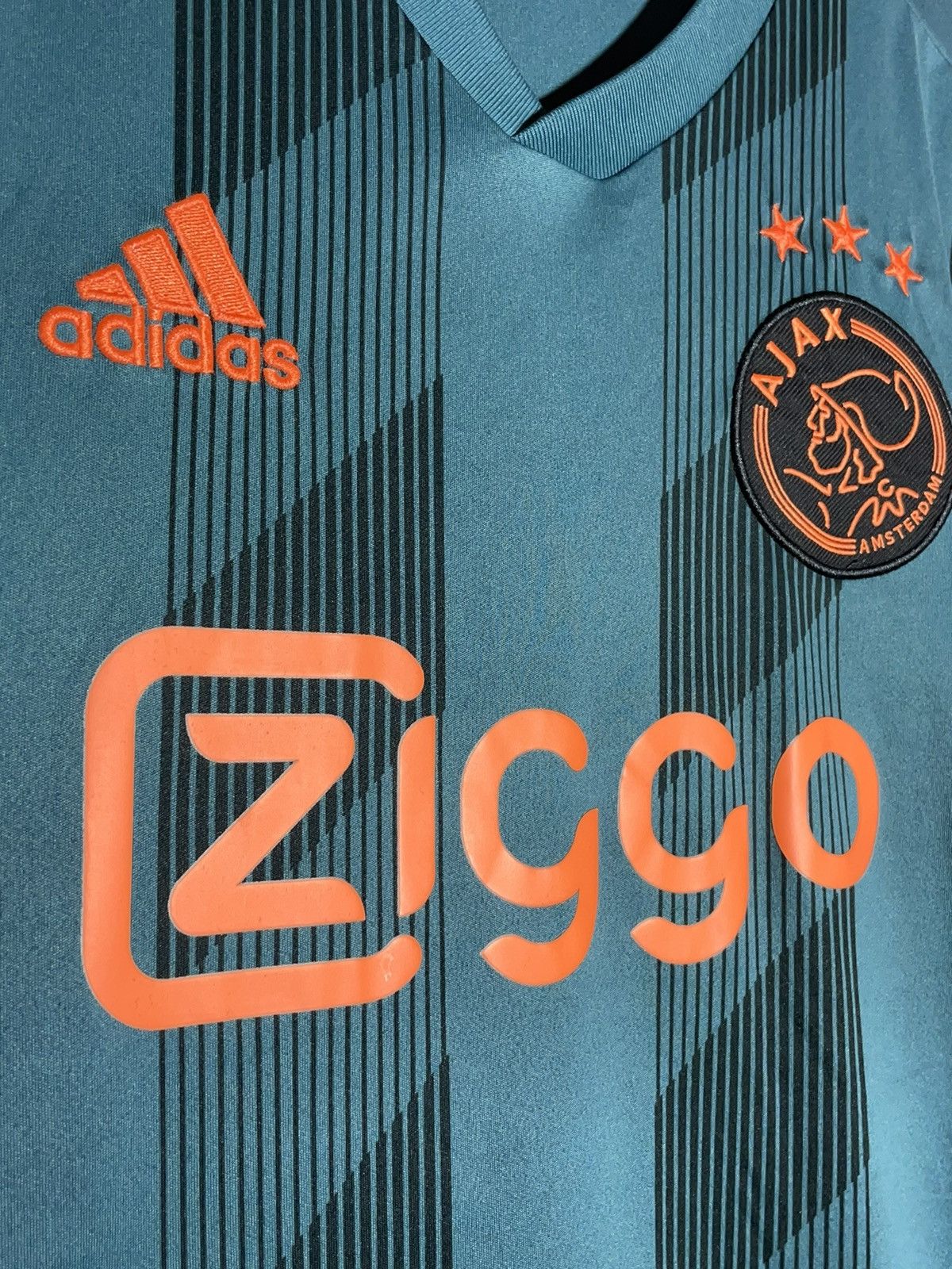 Adidas Ajax Amsterdam Adidas 2019/20 Y2k Streetwear Football Shirt Size US XL / EU 56 / 4 - 6 Thumbnail