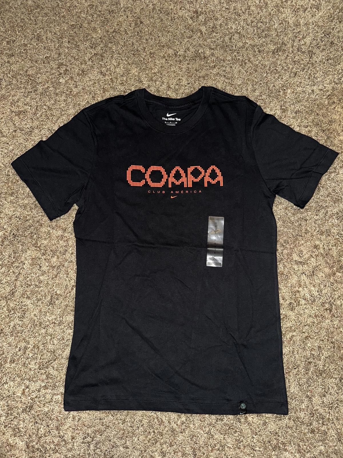 Nike Nike Men’s Club America 2021/22 Coapa Black T Shirt Size US S / EU 44-46 / 1 - 1 Thumbnail