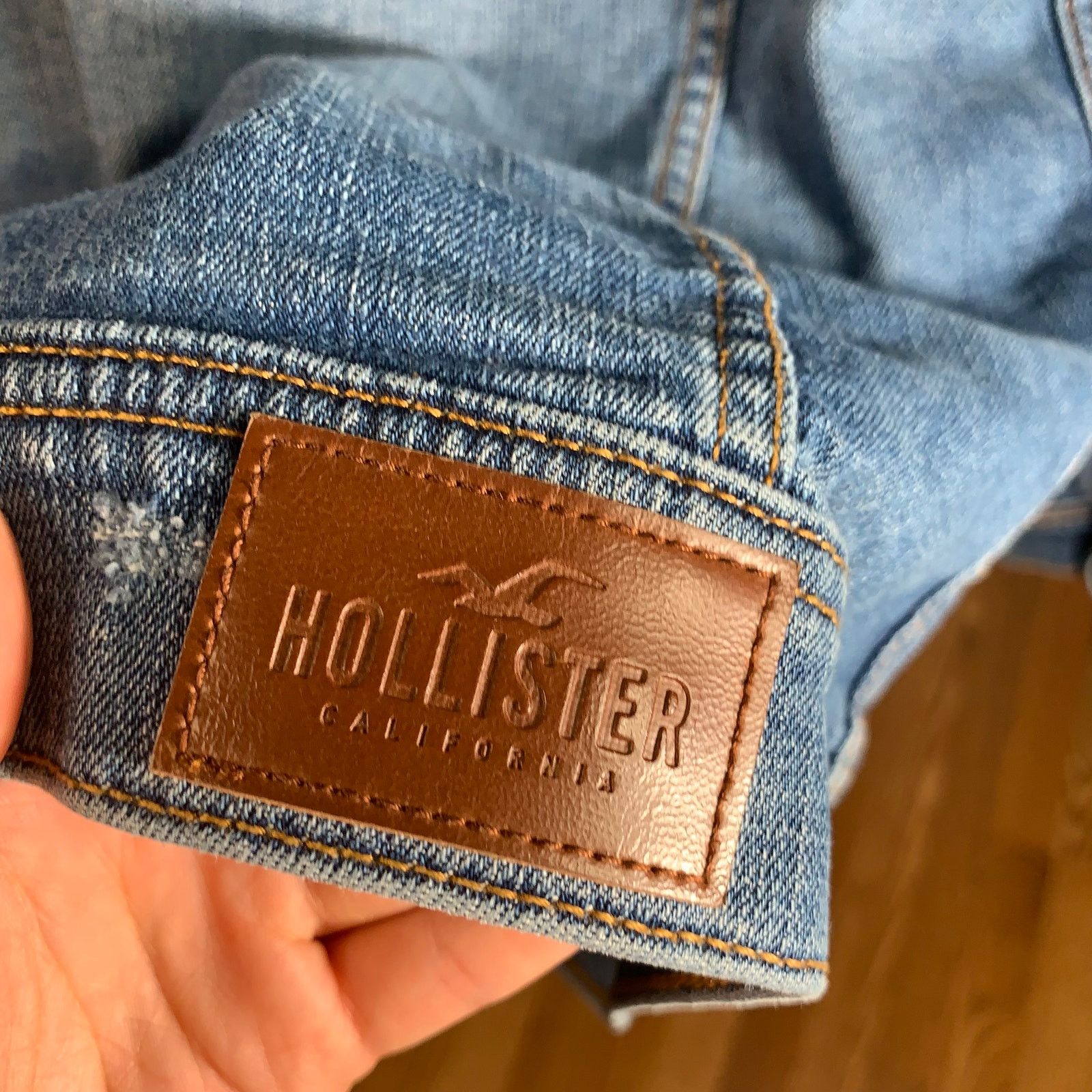 Hollister Hollister Women's Jeans Jacket Size XS Size XS / US 0-2 / IT 36-38 - 5 Thumbnail