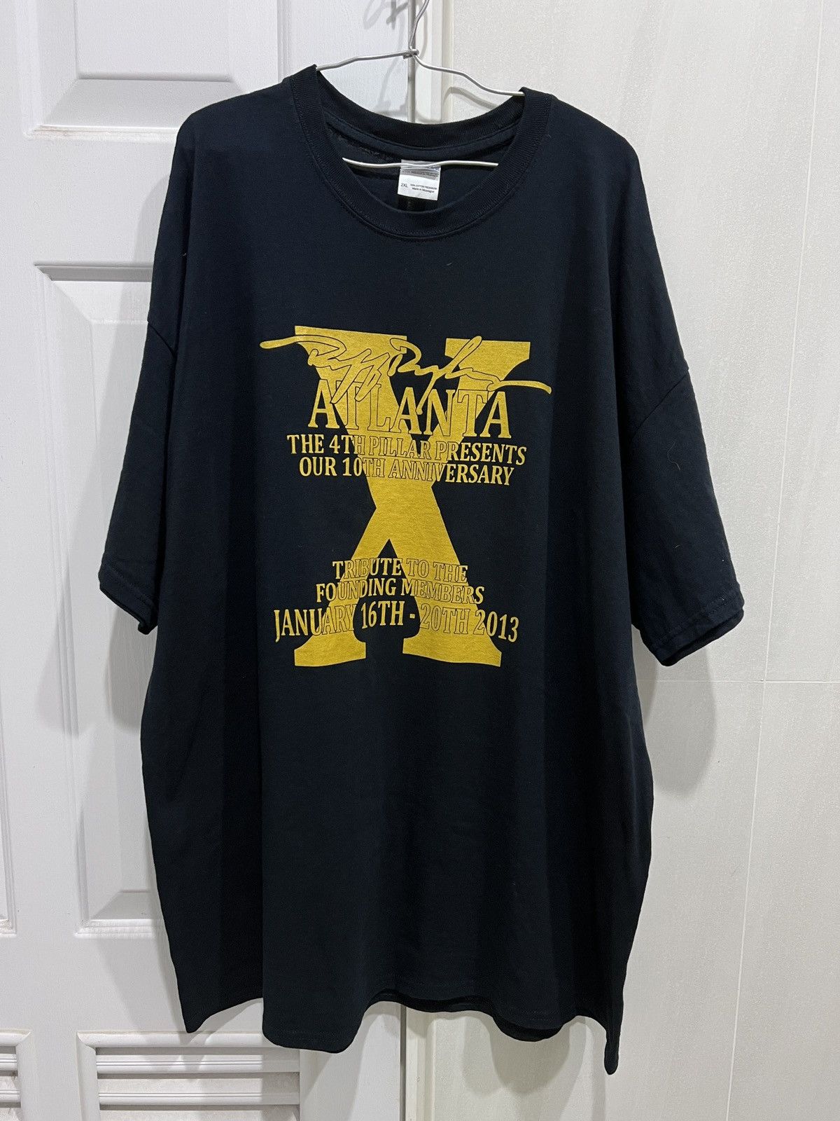 Rap Tees × Ruff Ryders × Vintage Vintage Y2K Ruff Ryders Malcolm X Promo Tee 2XL Size US XXL / EU 58 / 5 - 1 Thumbnail
