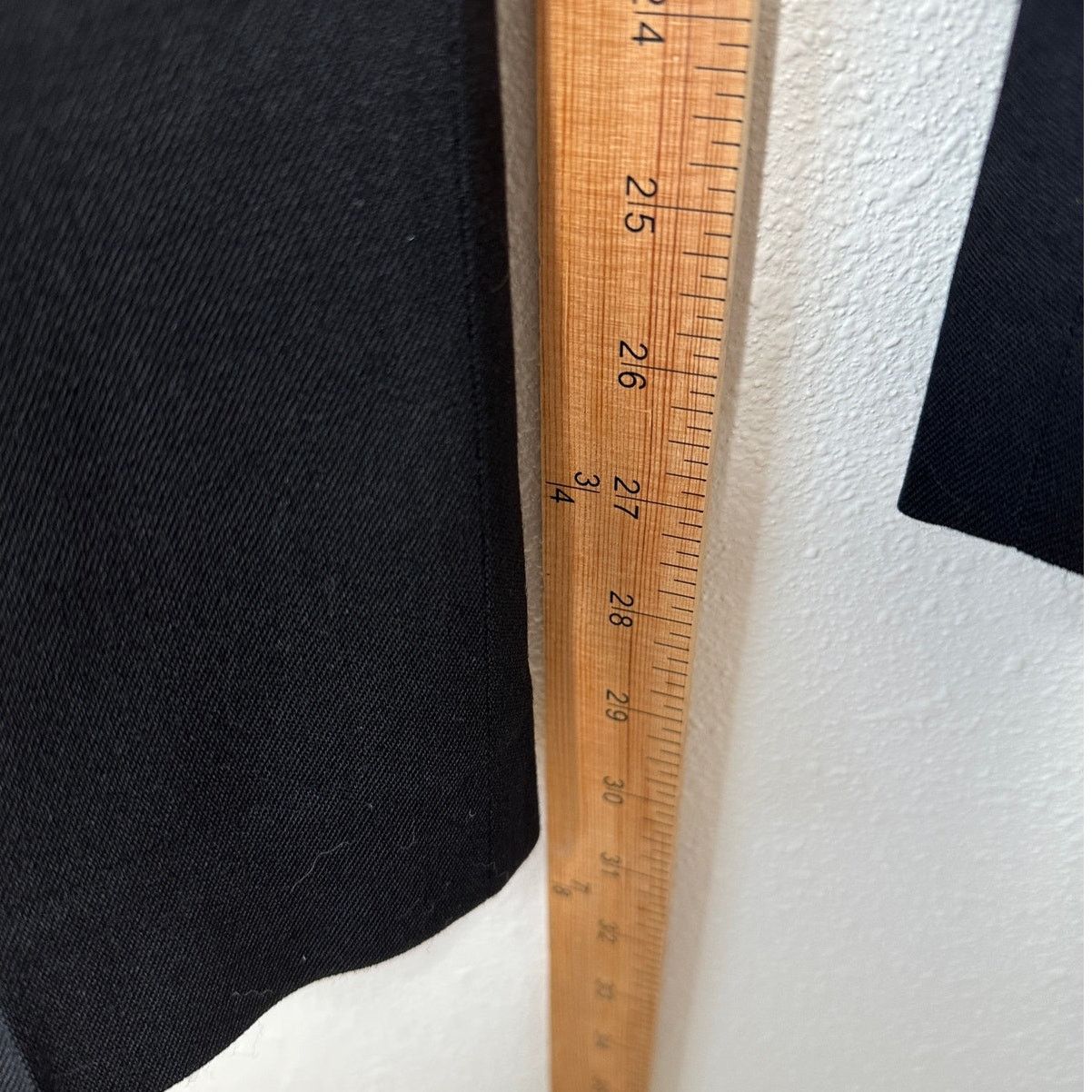 Chloe Chloe Black Wool Slacks Slash Pocket Zip Trouser Pant 36 / 4 Size 27" / US 4 / IT 40 - 11 Thumbnail