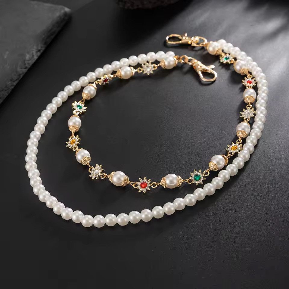 Jewelry Double Layer Wallet chain Size ONE SIZE - 5 Thumbnail