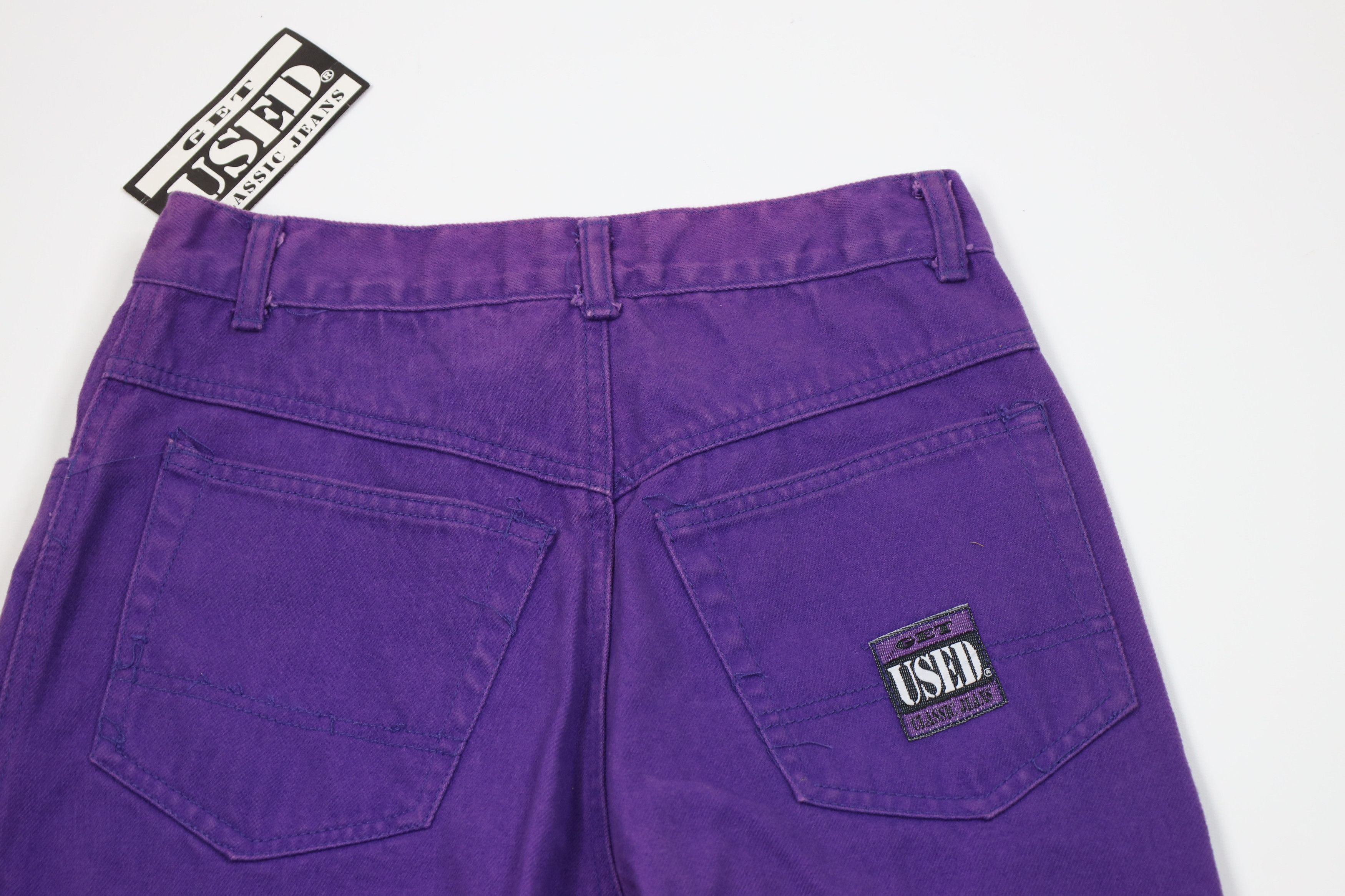 Vintage Deadstock Vintage 90s Streetwear Fit Skateboard Jeans Purple Size US 29 - 9 Thumbnail