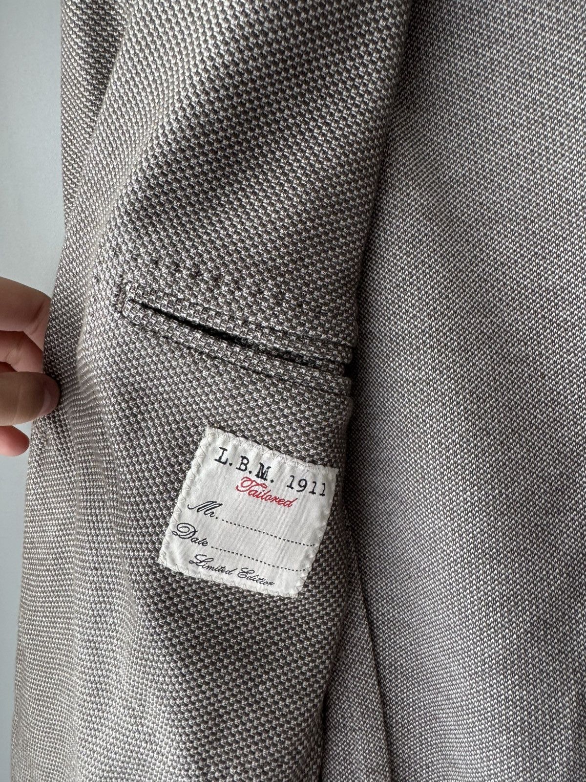 L.B.M. 1911 L.B.M. 1911 Dandy Jacket Men’s Blazer Buttons Size:48R Size 48R - 7 Thumbnail